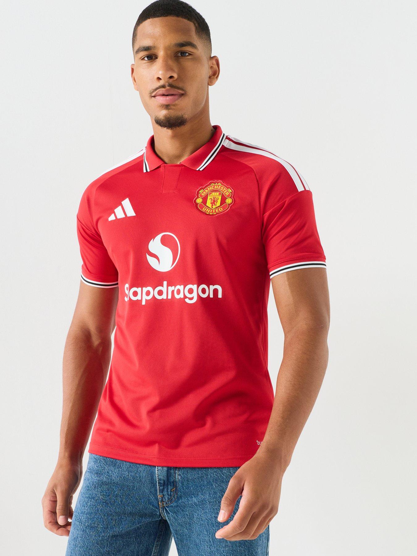 adidas Mens Manchester United 26/27 Home Stadium Replica Shirt - Red