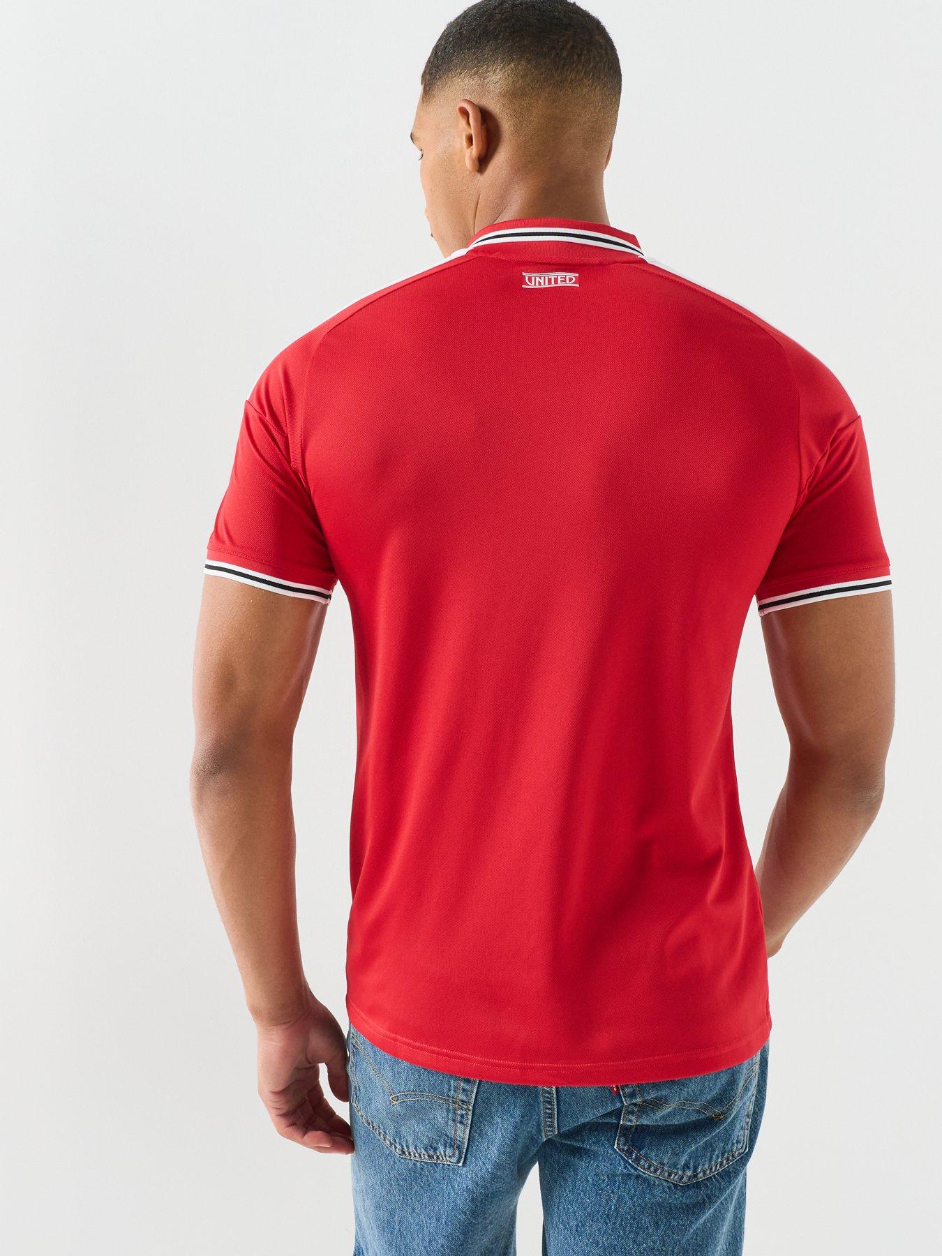 Image 2 of 5 of adidas Mens Manchester United 26/27 Home Stadium Replica Shirt - Red
