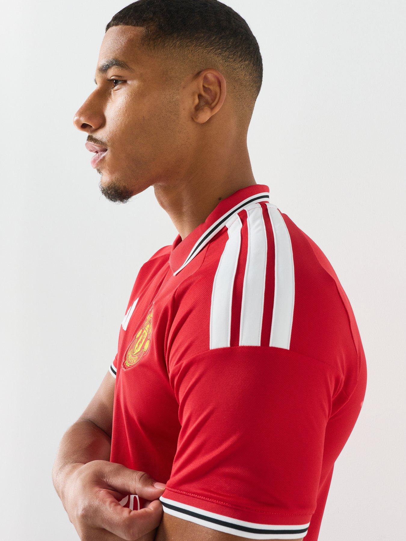 Image 5 of 5 of adidas Mens Manchester United 26/27 Home Stadium Replica Shirt - Red