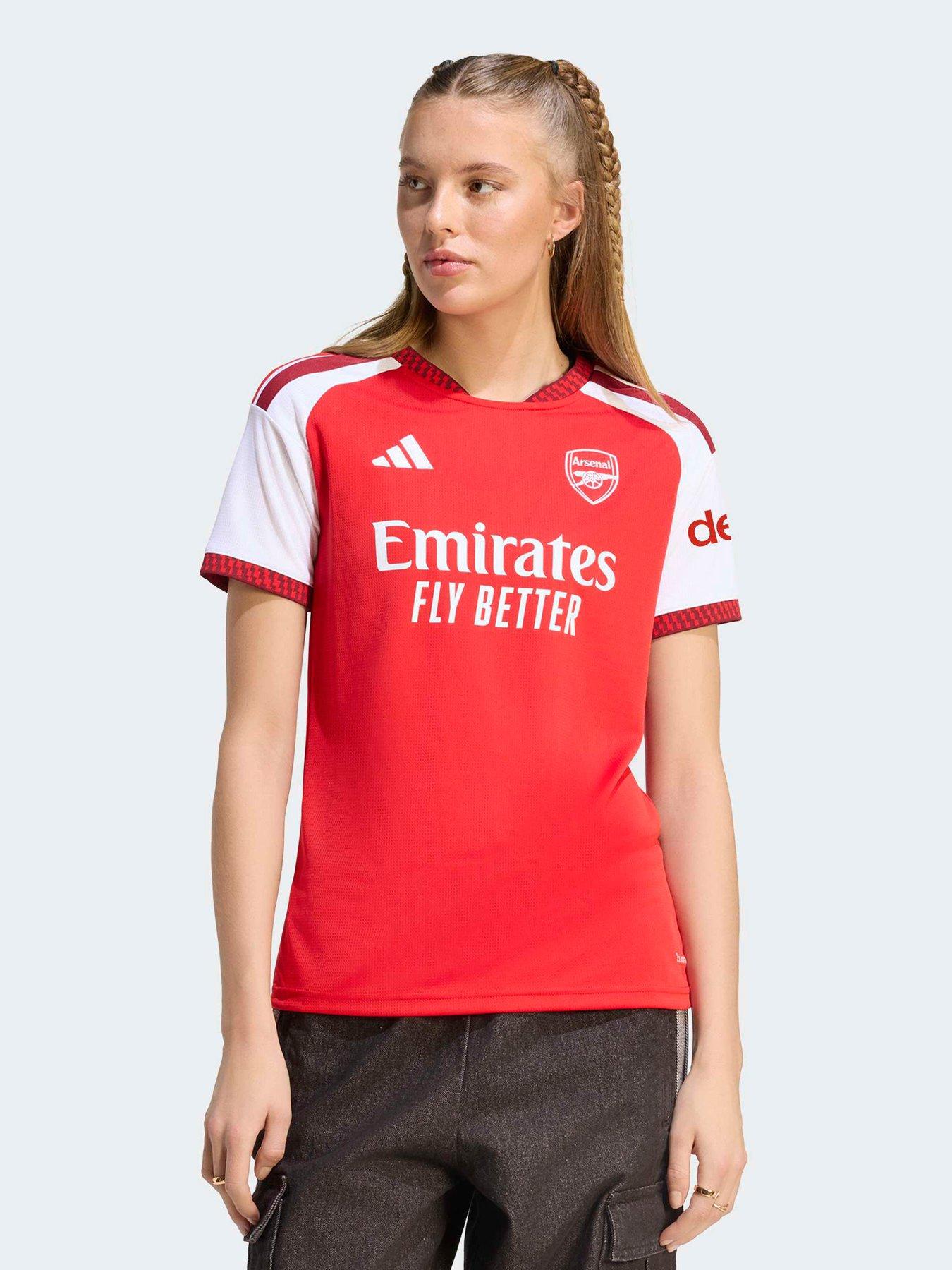 adidas Womens Arsenal Fc 26/27 Home Stadium Replica Shirt - Red