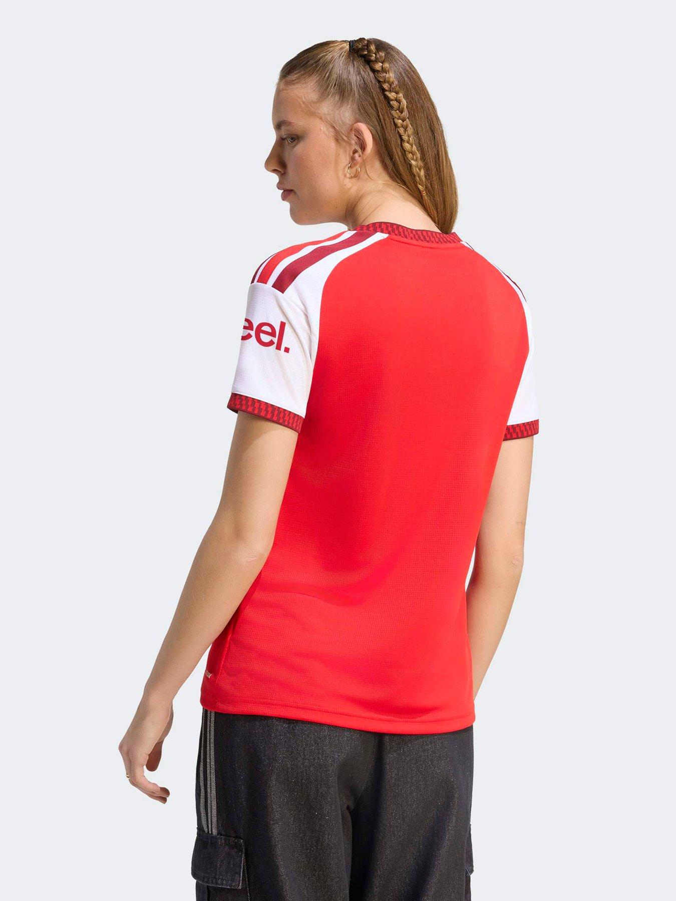 Image 2 of 5 of adidas Womens Arsenal Fc 26/27 Home Stadium Replica Shirt - Red