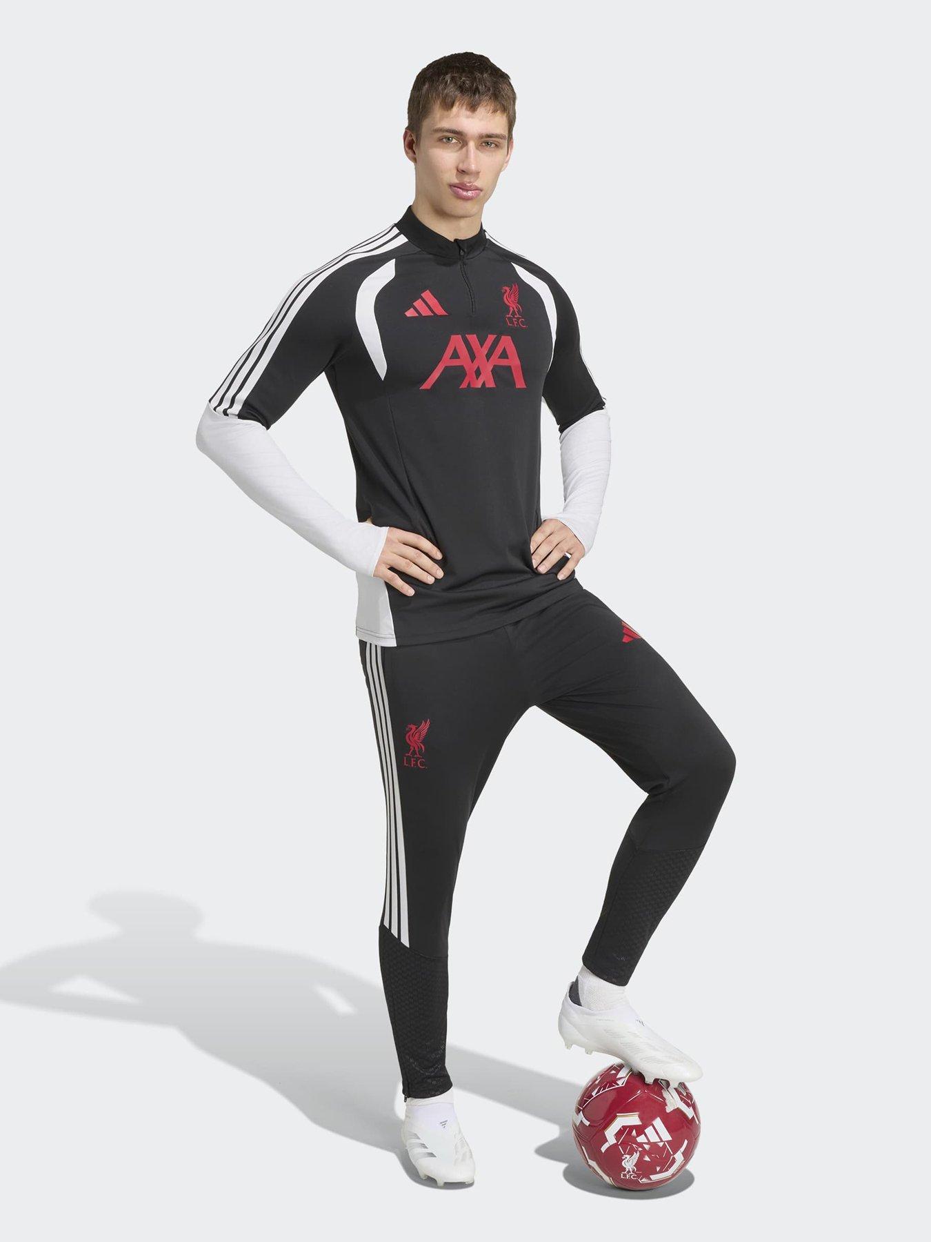 Image 4 of 6 of adidas Mens Liverpool Fc 26/27 Tiro Training 1/4 Zip Top - Black