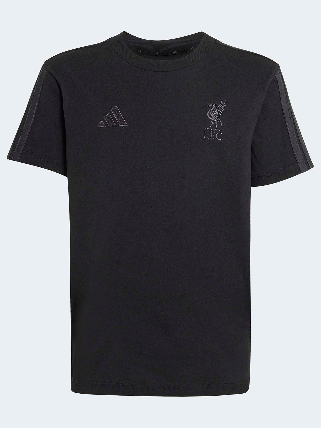 adidas Junior Liverpool FC DNA T-Shirt - Black