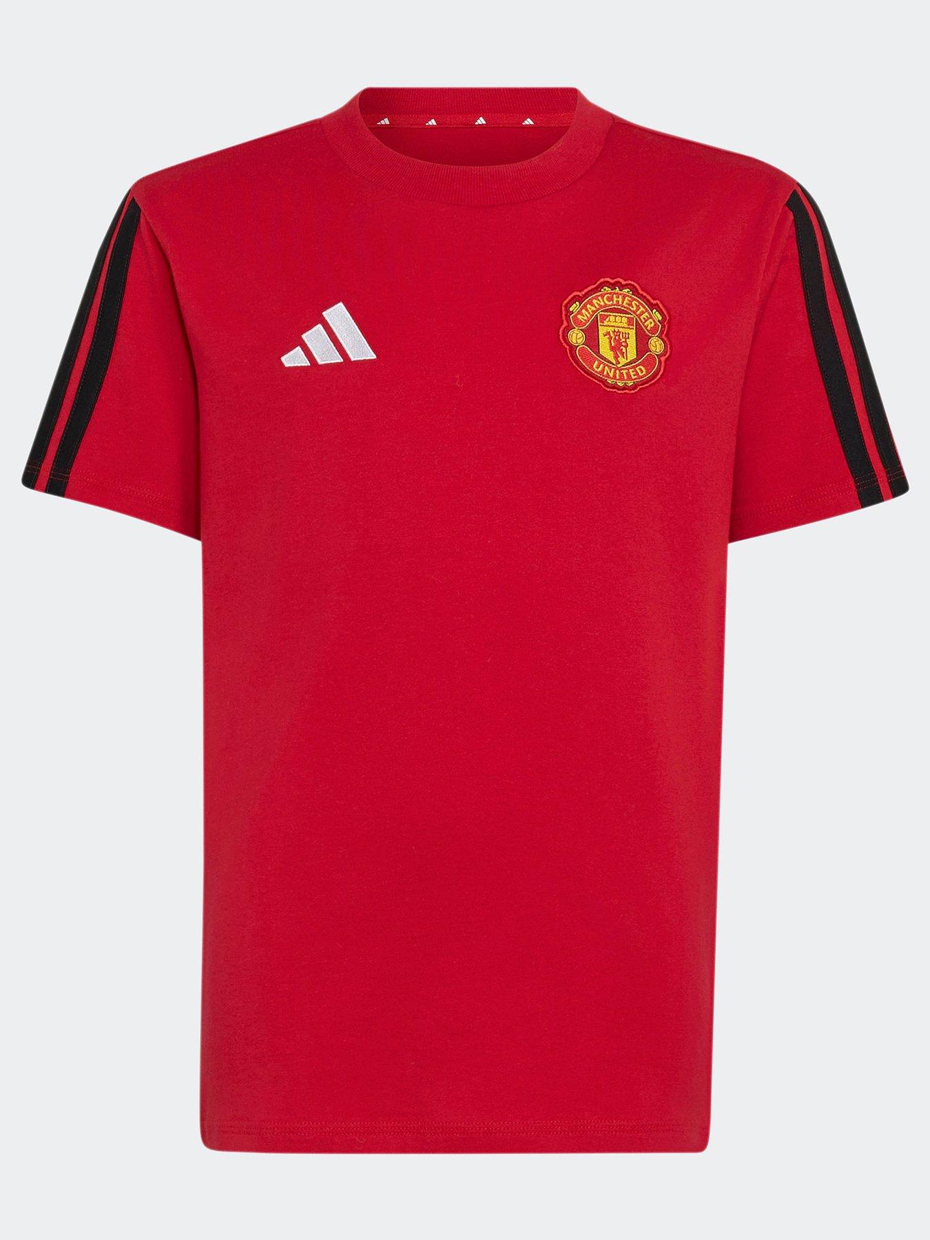 adidas Junior Manchetser United Dna T-shirt - Red