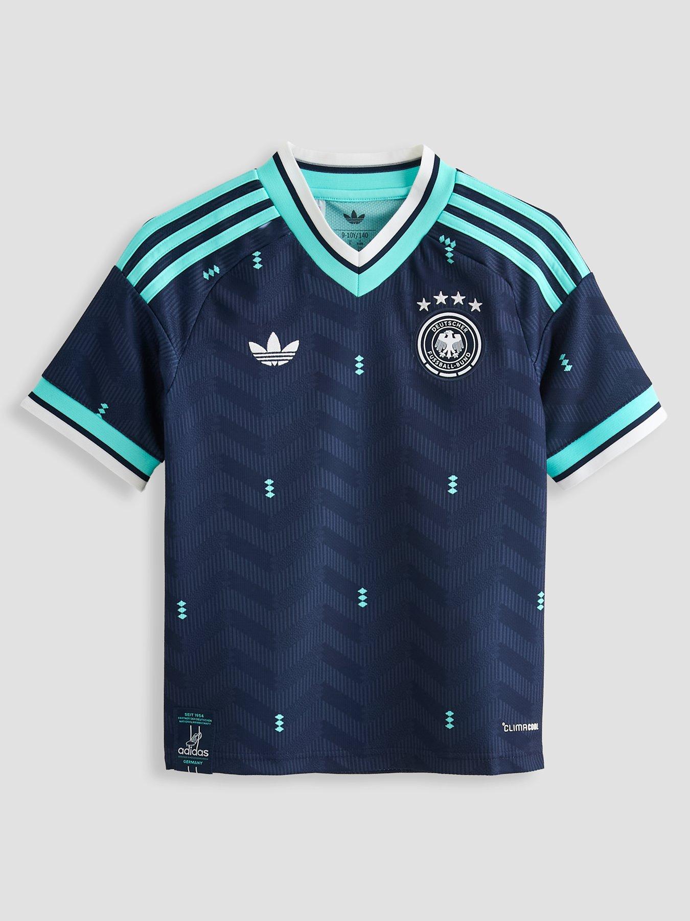 adidas Junior Germany 26 Away Replica Football Shirt - Navy