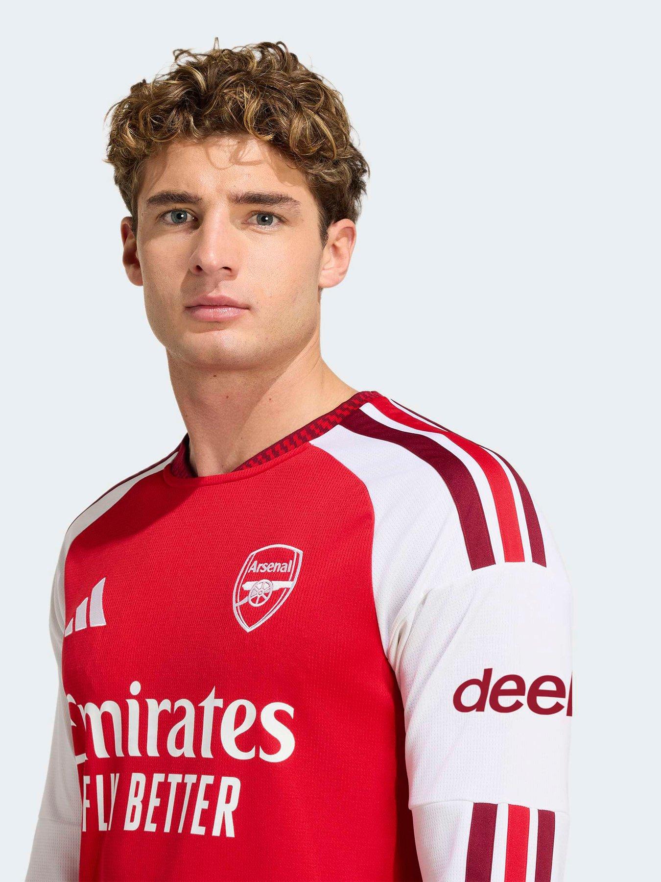Image 3 of 5 of adidas PRE ORDER&nbsp;Mens Arsenal Fc 26/27 Home Long Sleeve Stadium Replica Shirt - Red