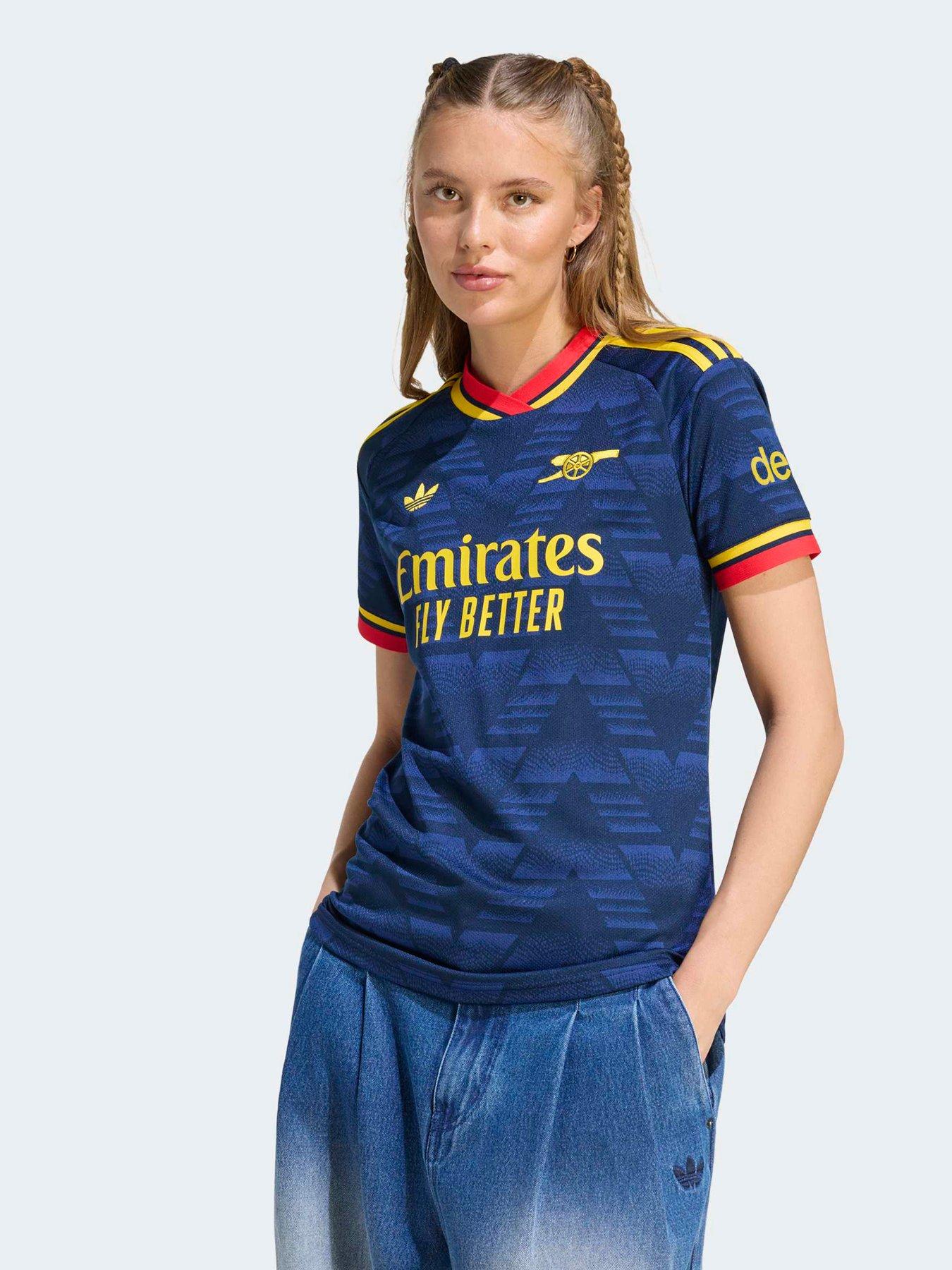 Adidas Womens Arsenal Fc 26/27 Away Stadium Replica Shirt - Navy