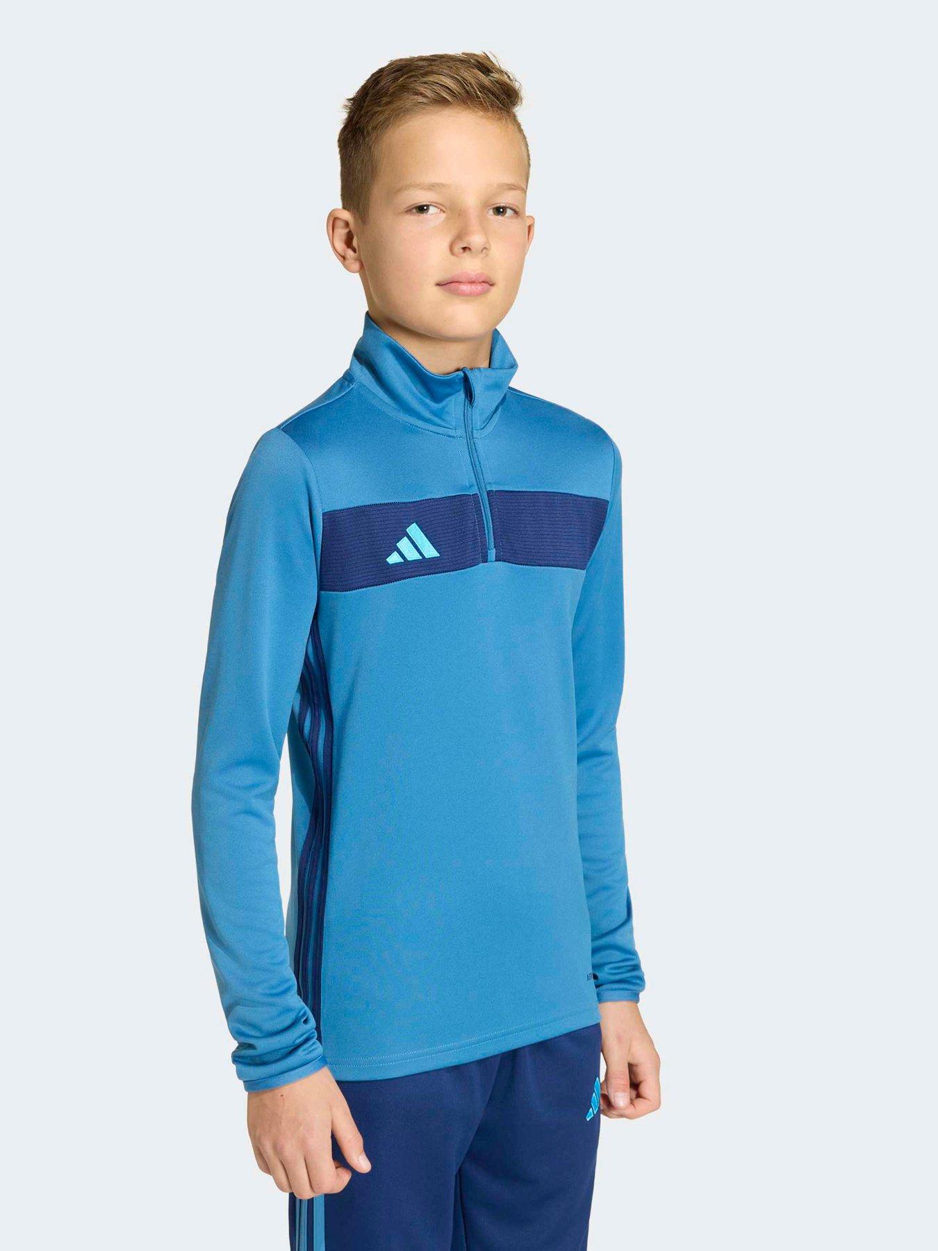 adidas Junior Tiro Football Track Top - Blue