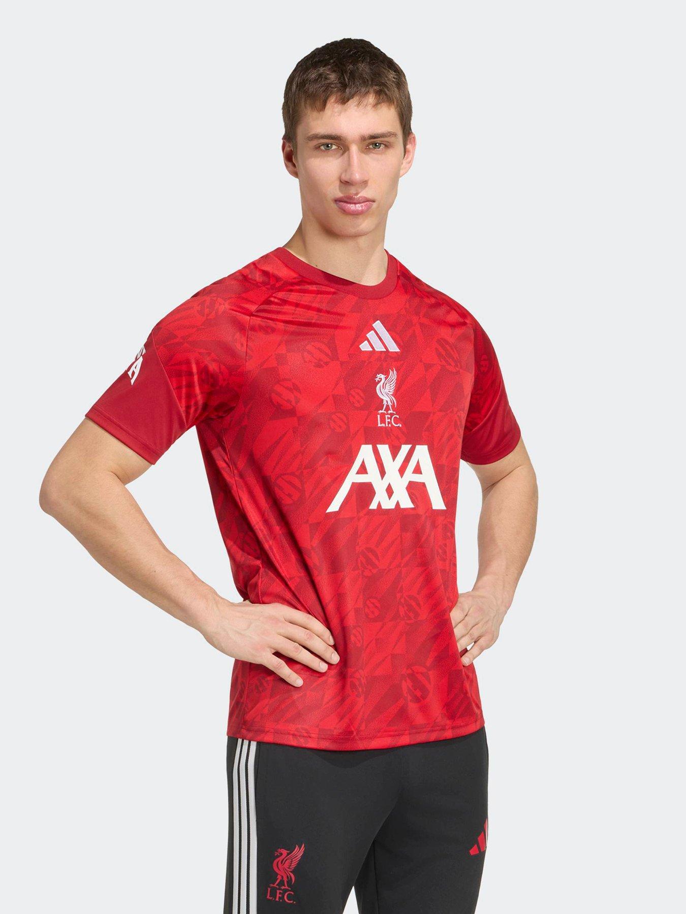 Image 1 of 5 of adidas Mens Liverpool FC 26/27 Home Pre Match Shirt - Red