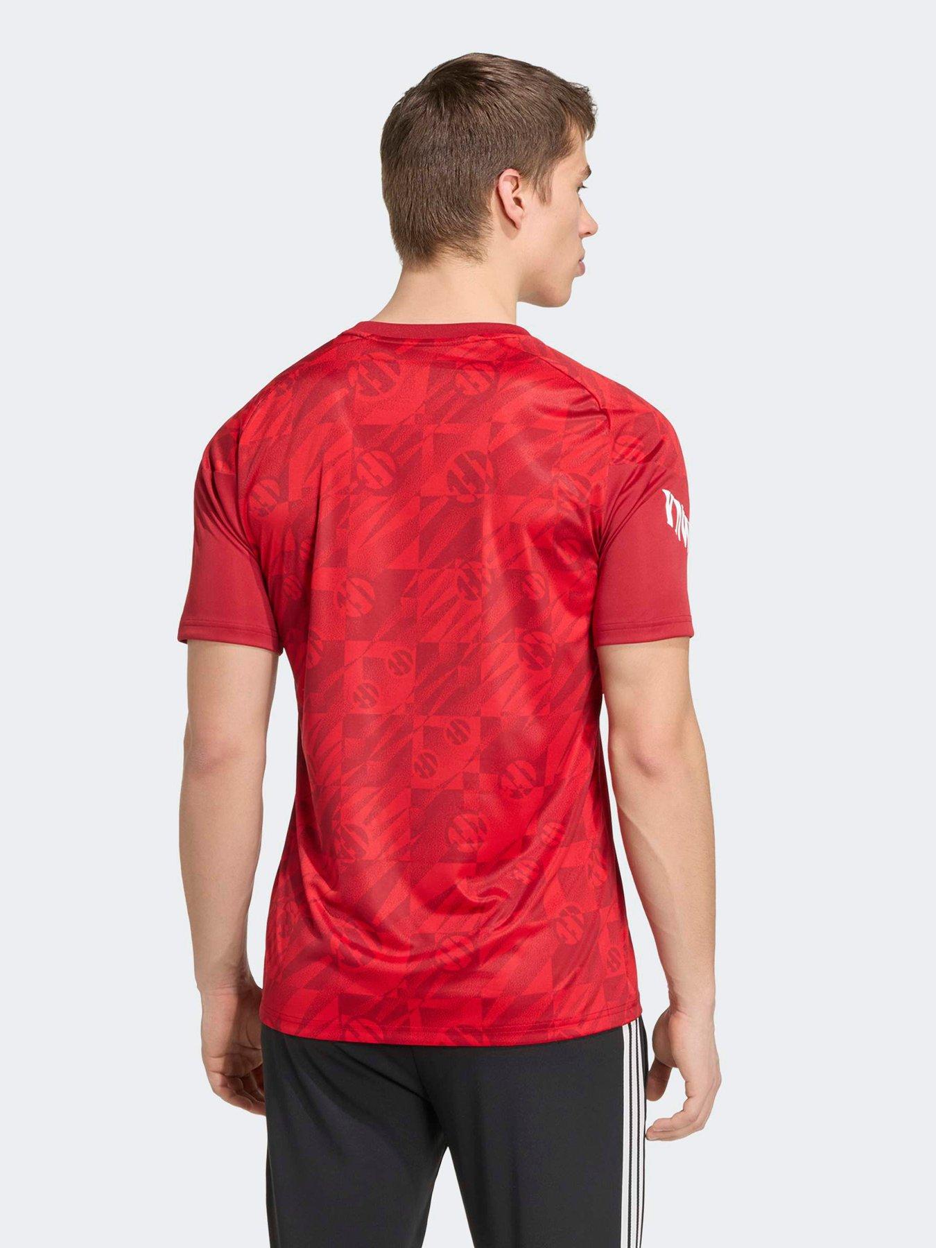Image 2 of 5 of adidas Mens Liverpool FC 26/27 Home Pre Match Shirt - Red
