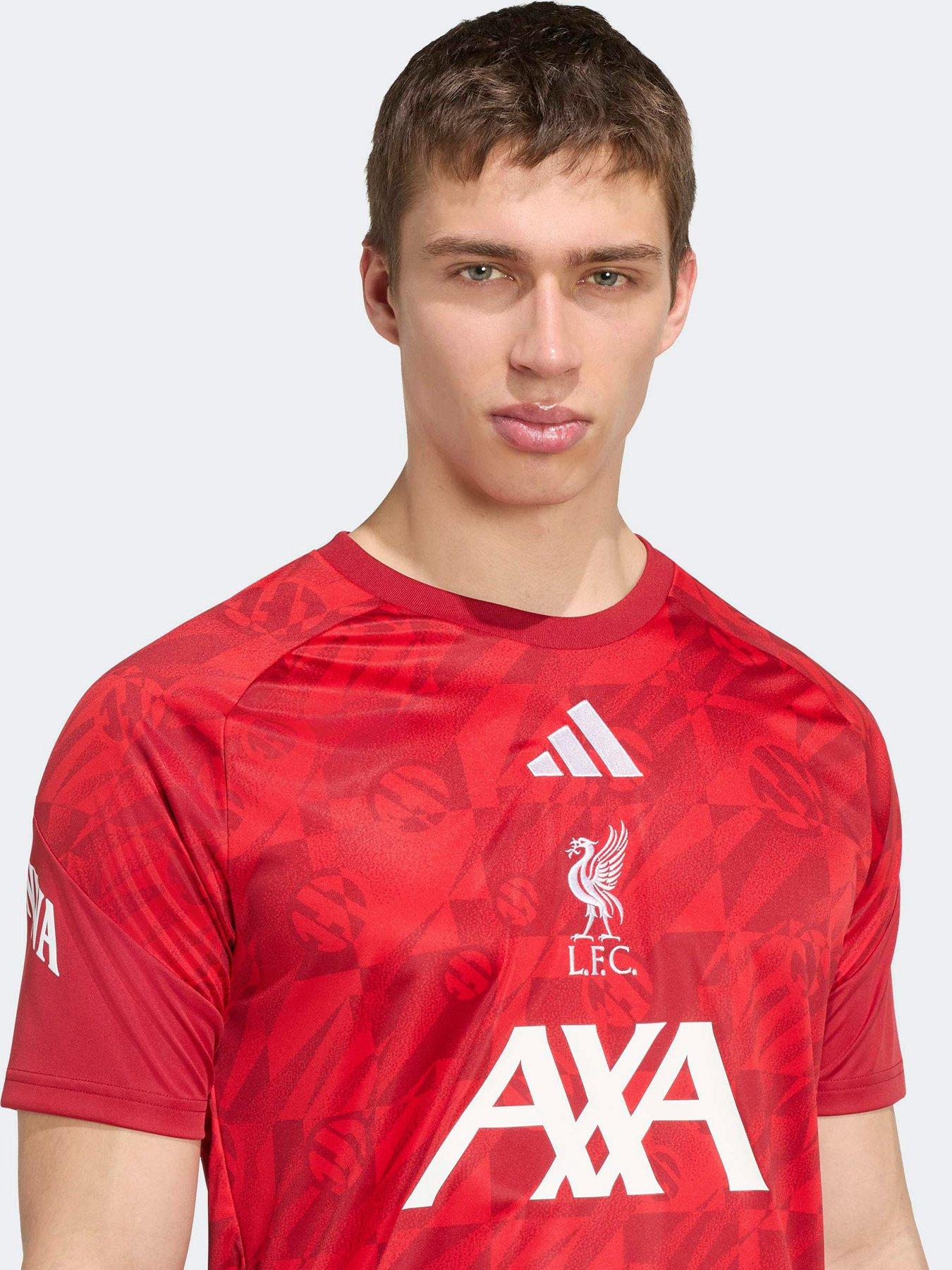 Image 4 of 5 of adidas Mens Liverpool FC 26/27 Home Pre Match Shirt - Red