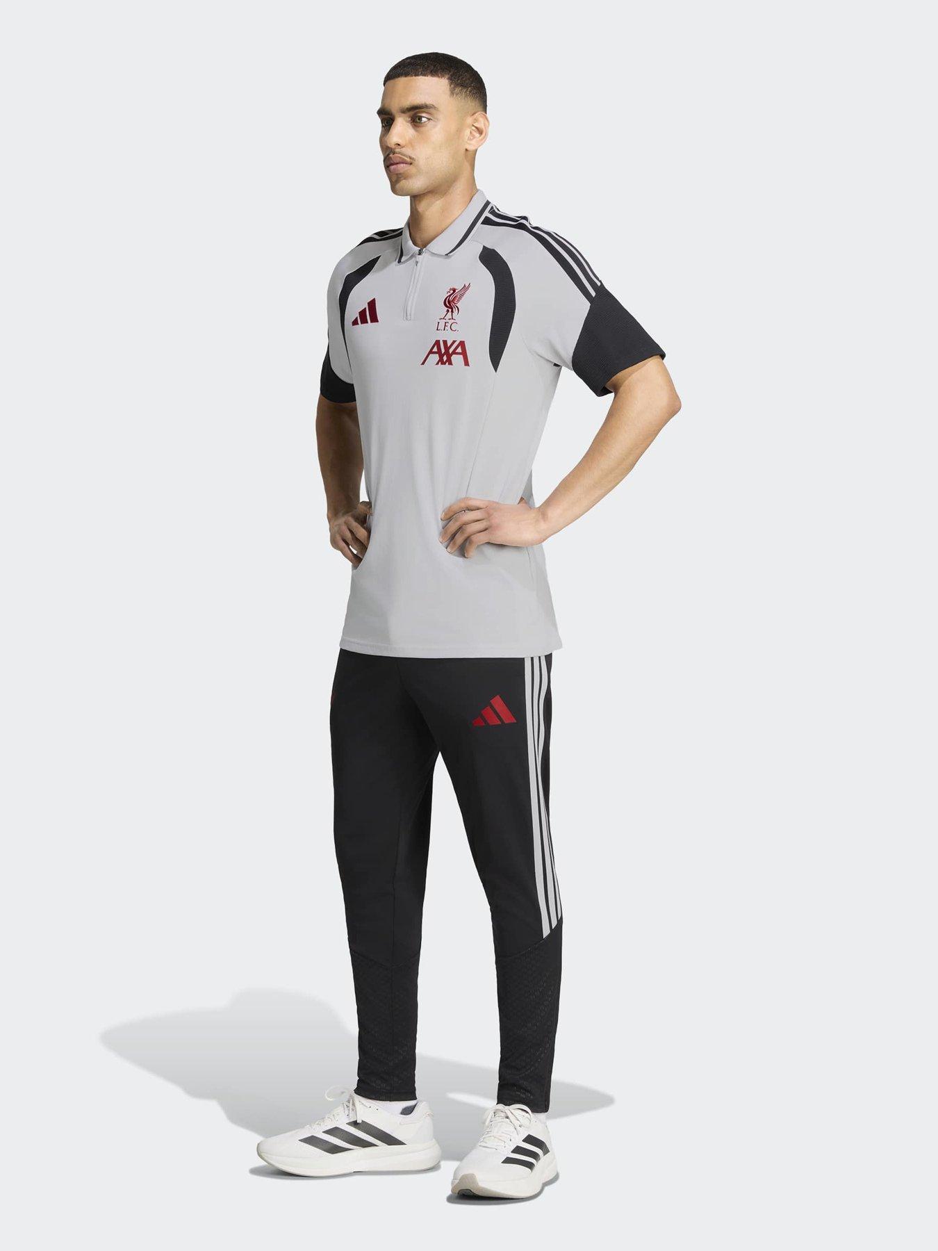 Image 3 of 5 of adidas Mens Liverpool Fc Training Polo - Grey