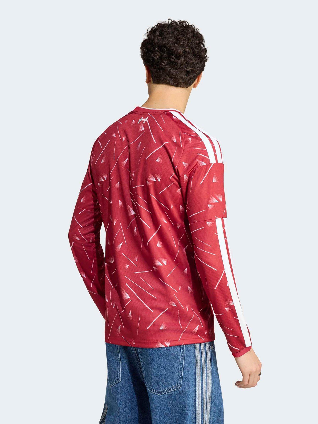 Image 2 of 5 of adidas Mens Liverpool Fc 26/27 Home Stadium Replica Long Sleeve Shirt - Red