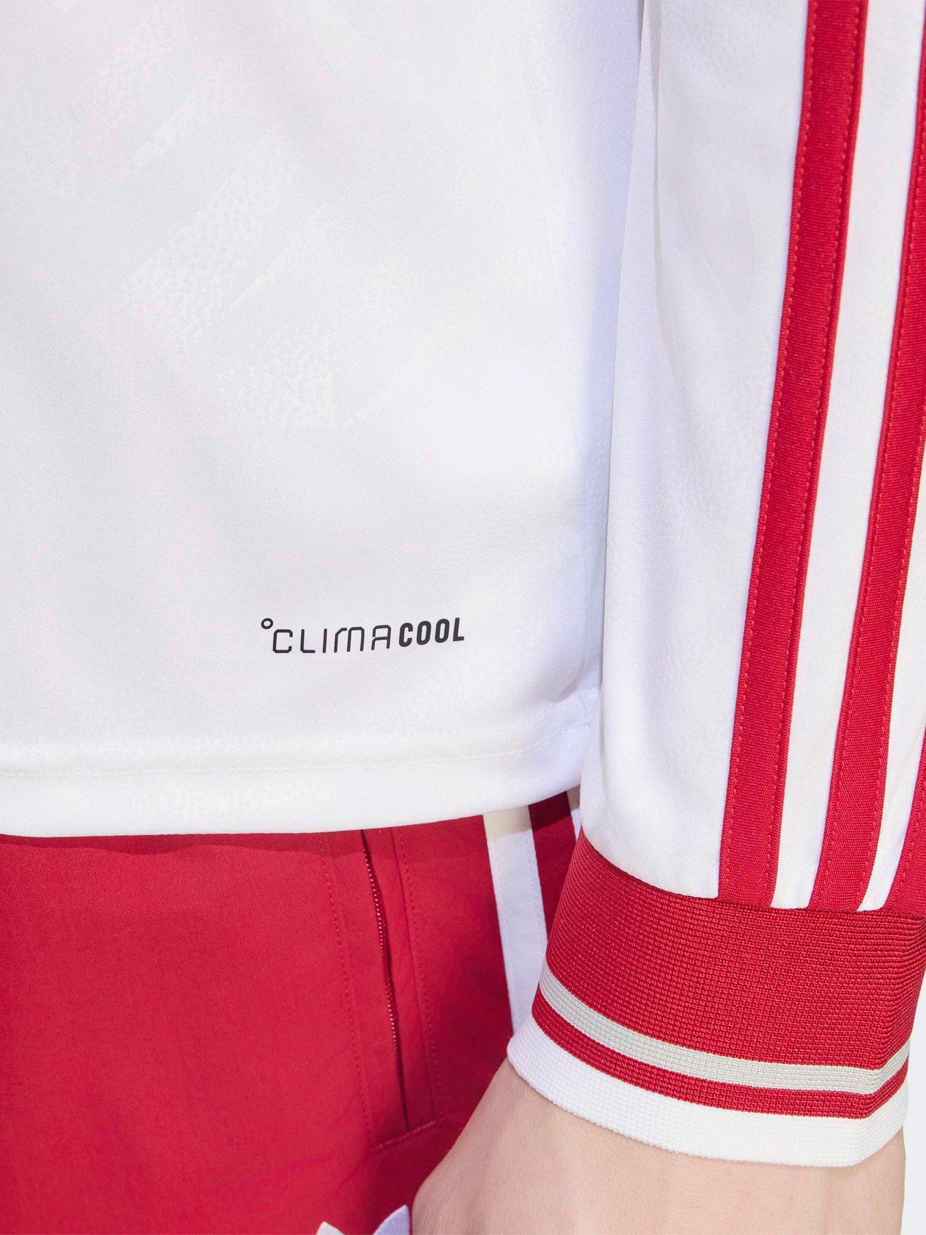 Image 5 of 5 of adidas Mens Liverpool Fc 26/27 Away Stadium Replica Long Sleeve Shirt - White