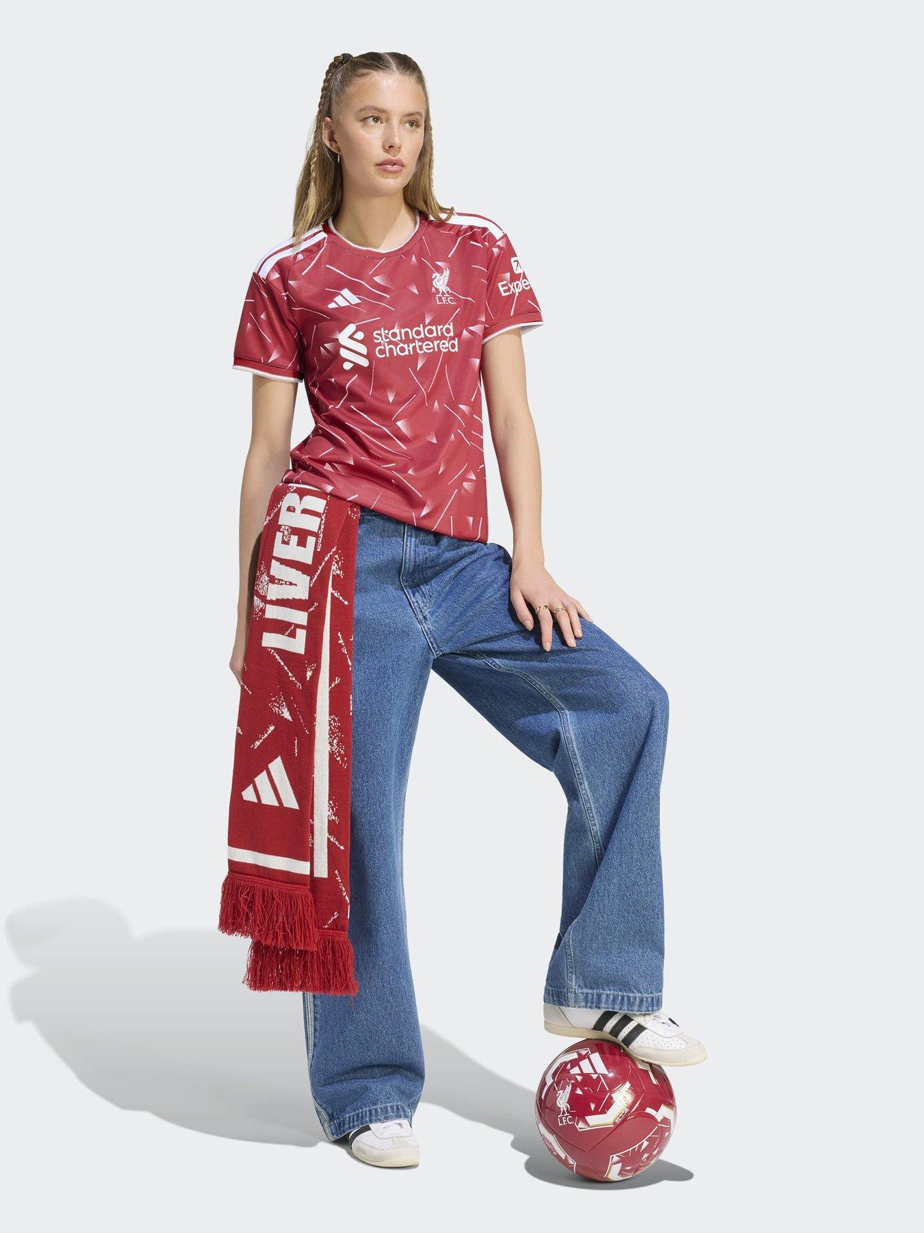 Image 3 of 5 of adidas Womens Liverpool Fc 26/27 Home Stadium Replica Shirt - Red