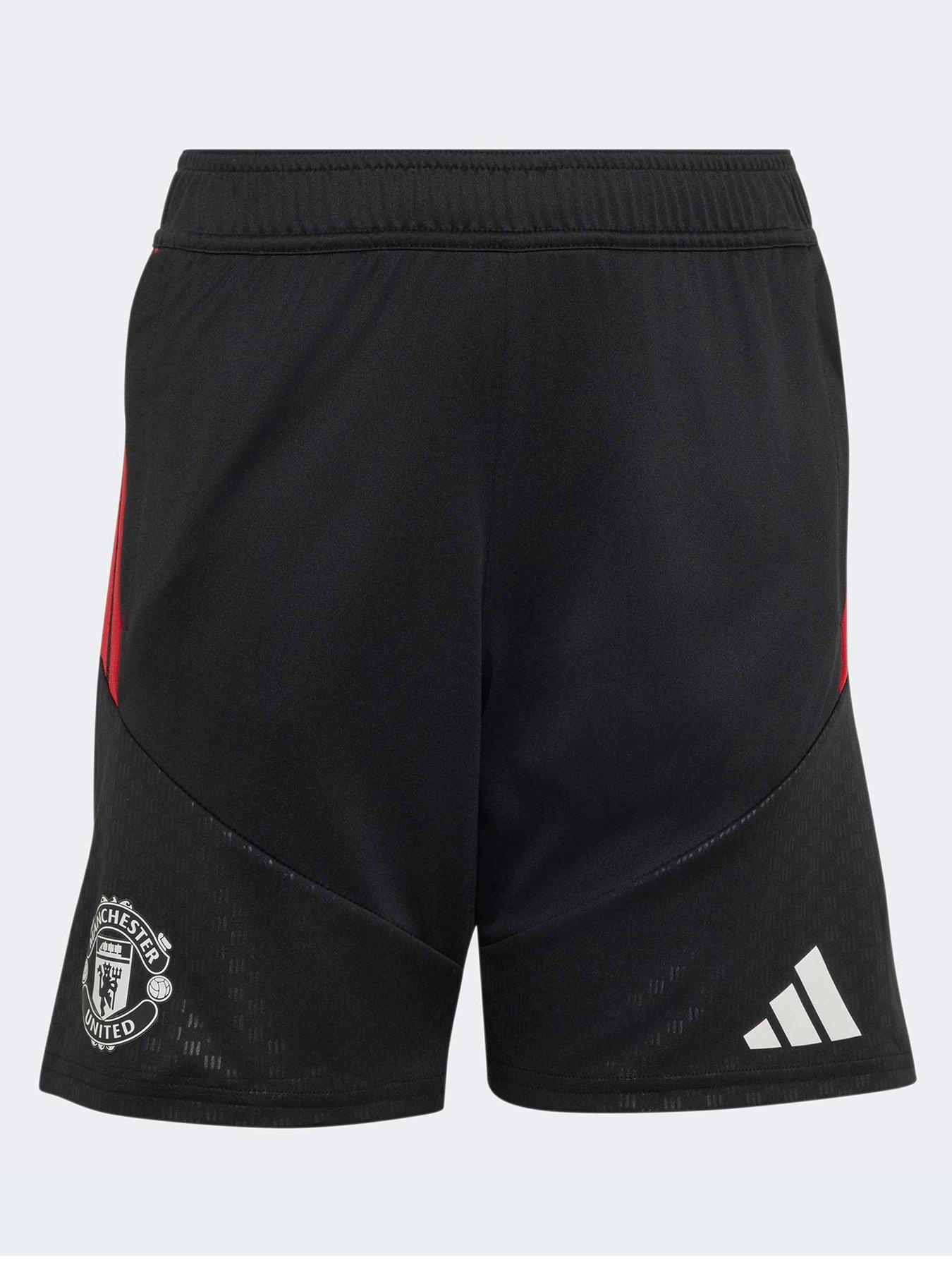 Adidas Junior Manchester United 26/27 Training Shorts - Black