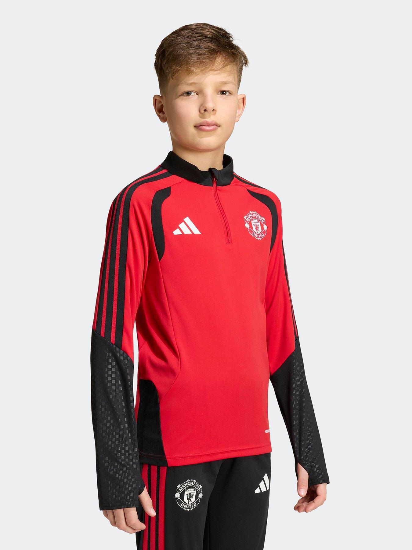 Adidas Junior Manchester United 26/27 Training Top - Red