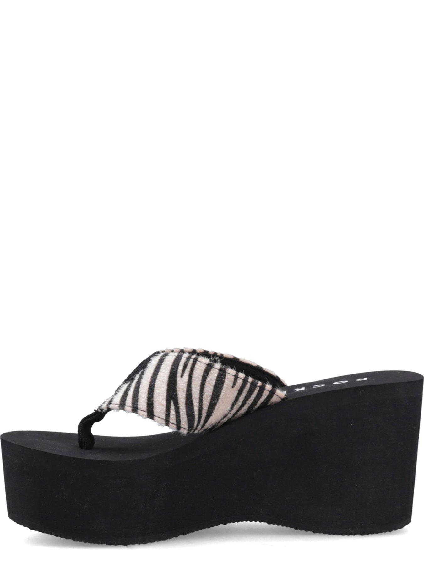 Image 4 of 5 of Rocket Dog Crush Simba Wedge Sandal - Black