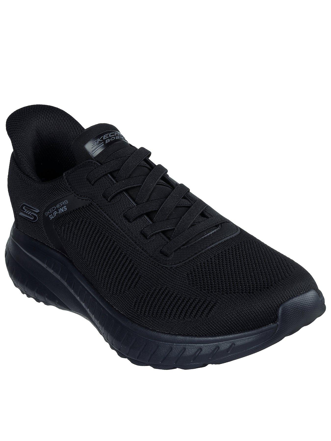 Image 1 of 5 of Skechers Bungee Slip-On Trainers - Black