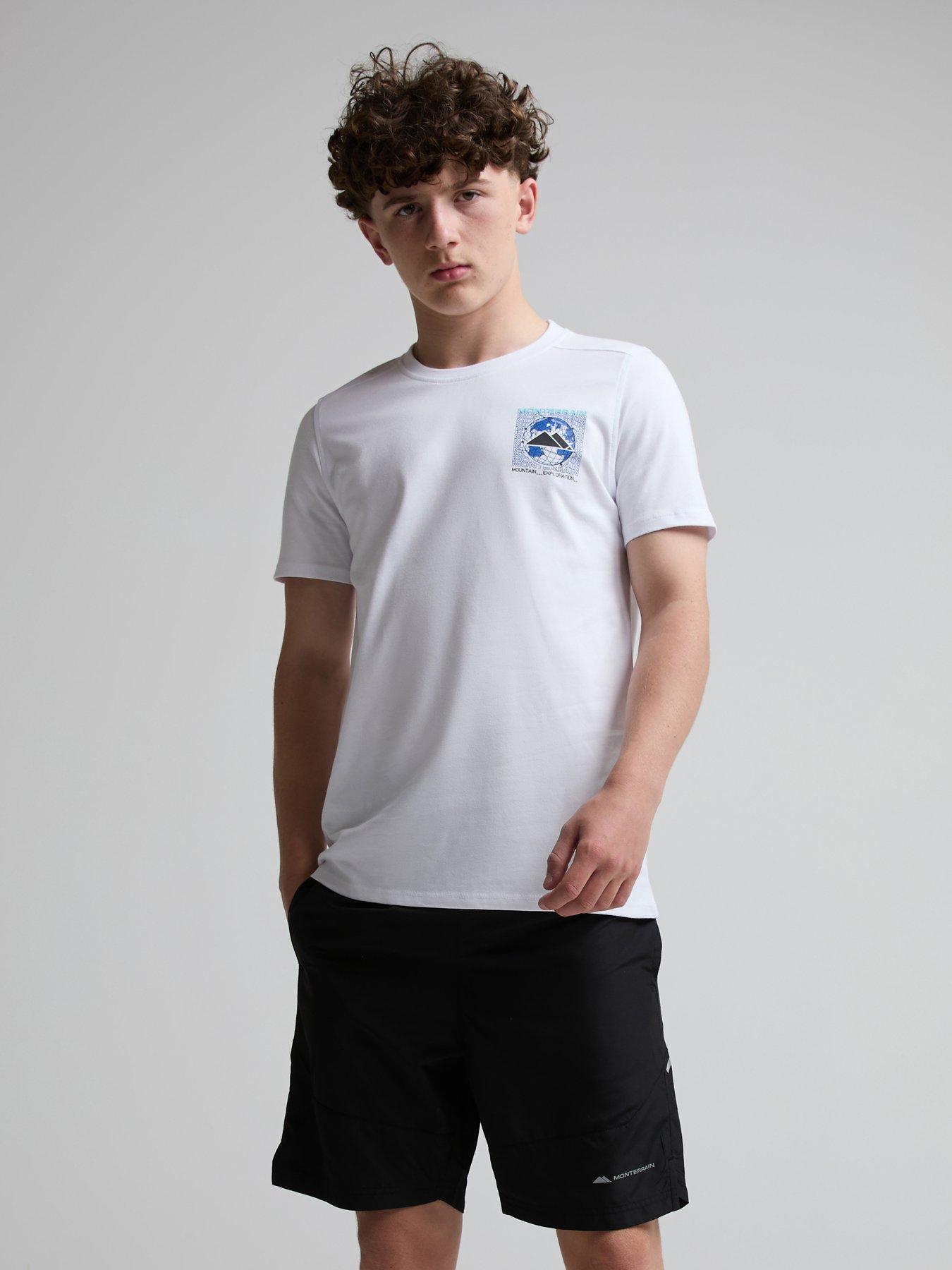 Monterrain Boys Satellite T-Shirt - White