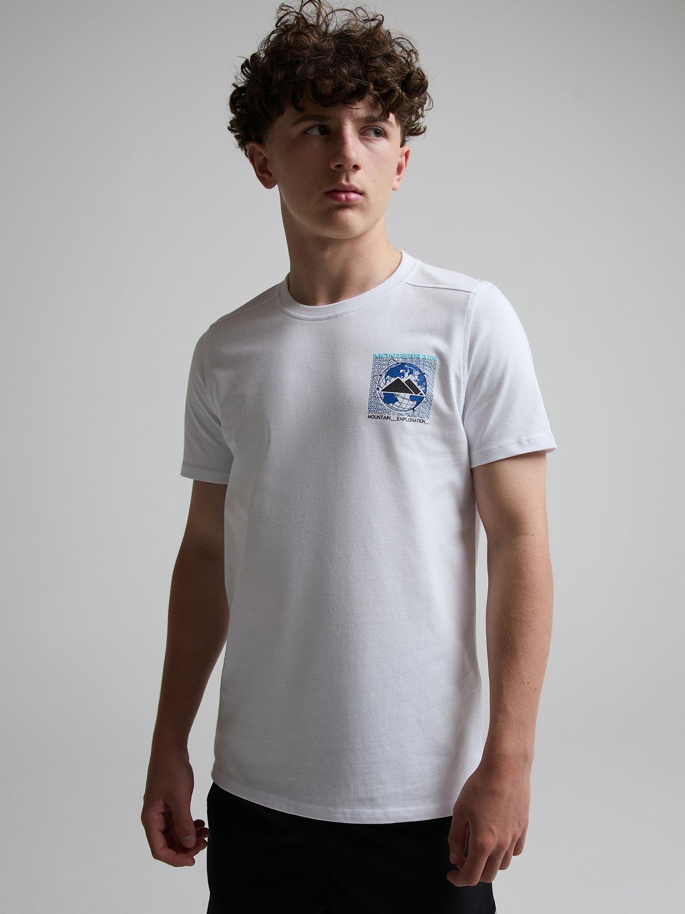 Image 2 of 5 of Monterrain Boys Satellite Tee - White