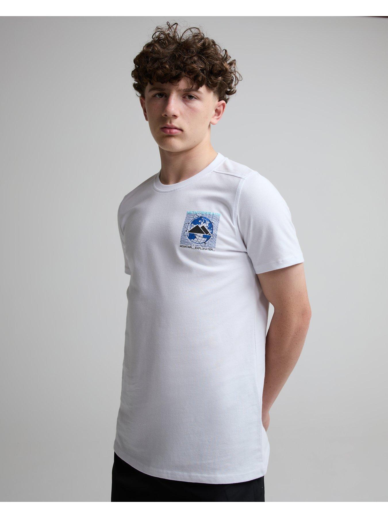 Image 4 of 5 of Monterrain Boys Satellite Tee - White