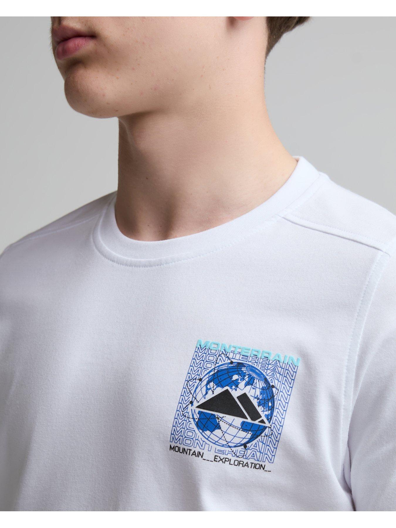 Image 5 of 5 of Monterrain Boys Satellite Tee - White