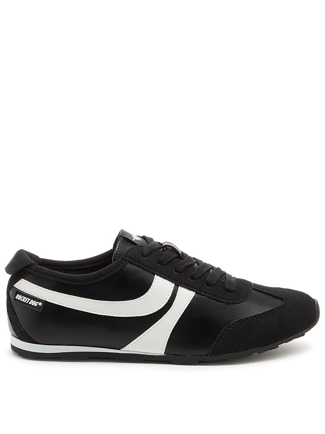 Rocket Dog Destin Pu Combo Trainer-black/white