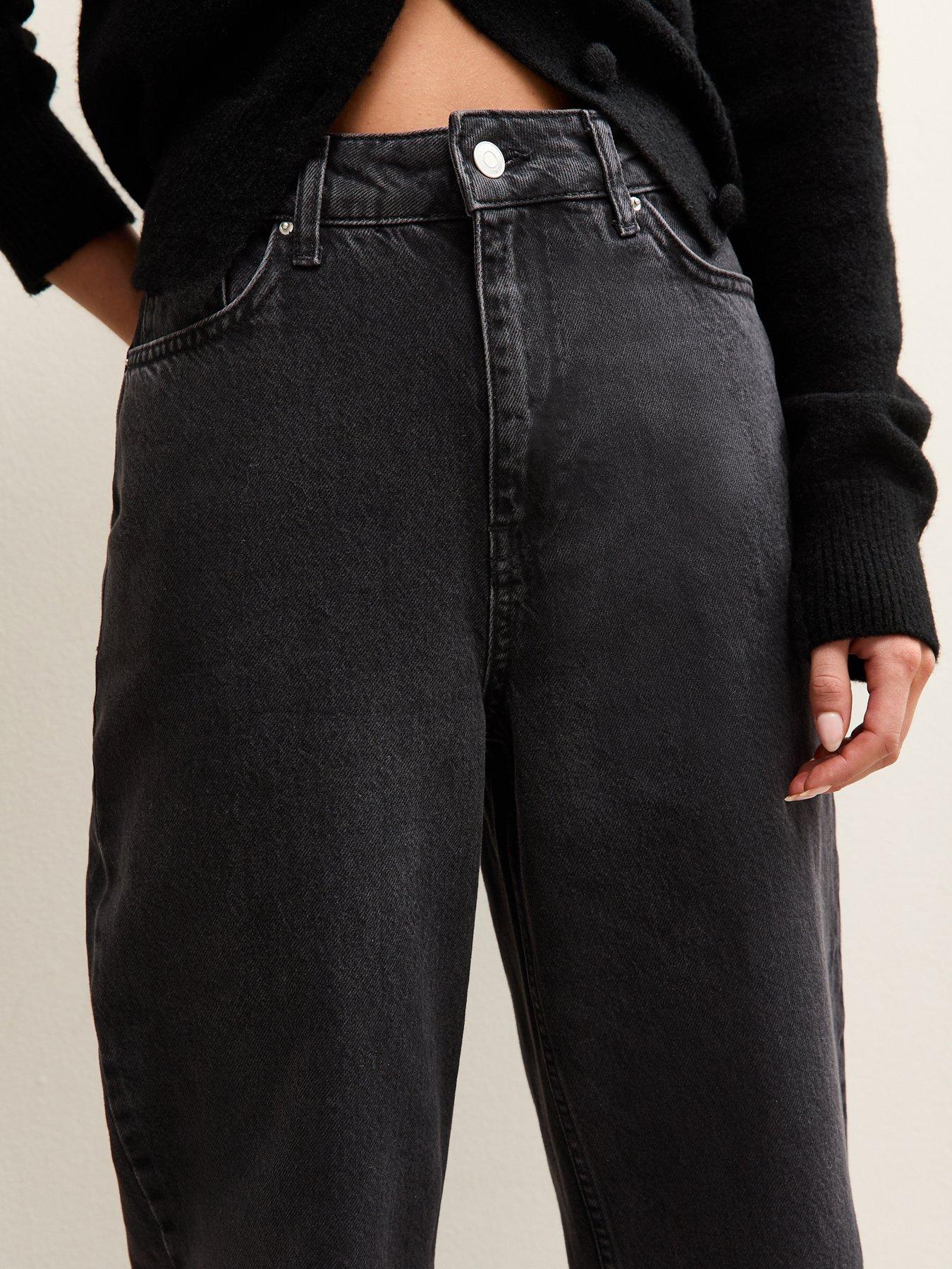 new-look-petite-washed-adalae-wide-leg-jeans-blackdetail
