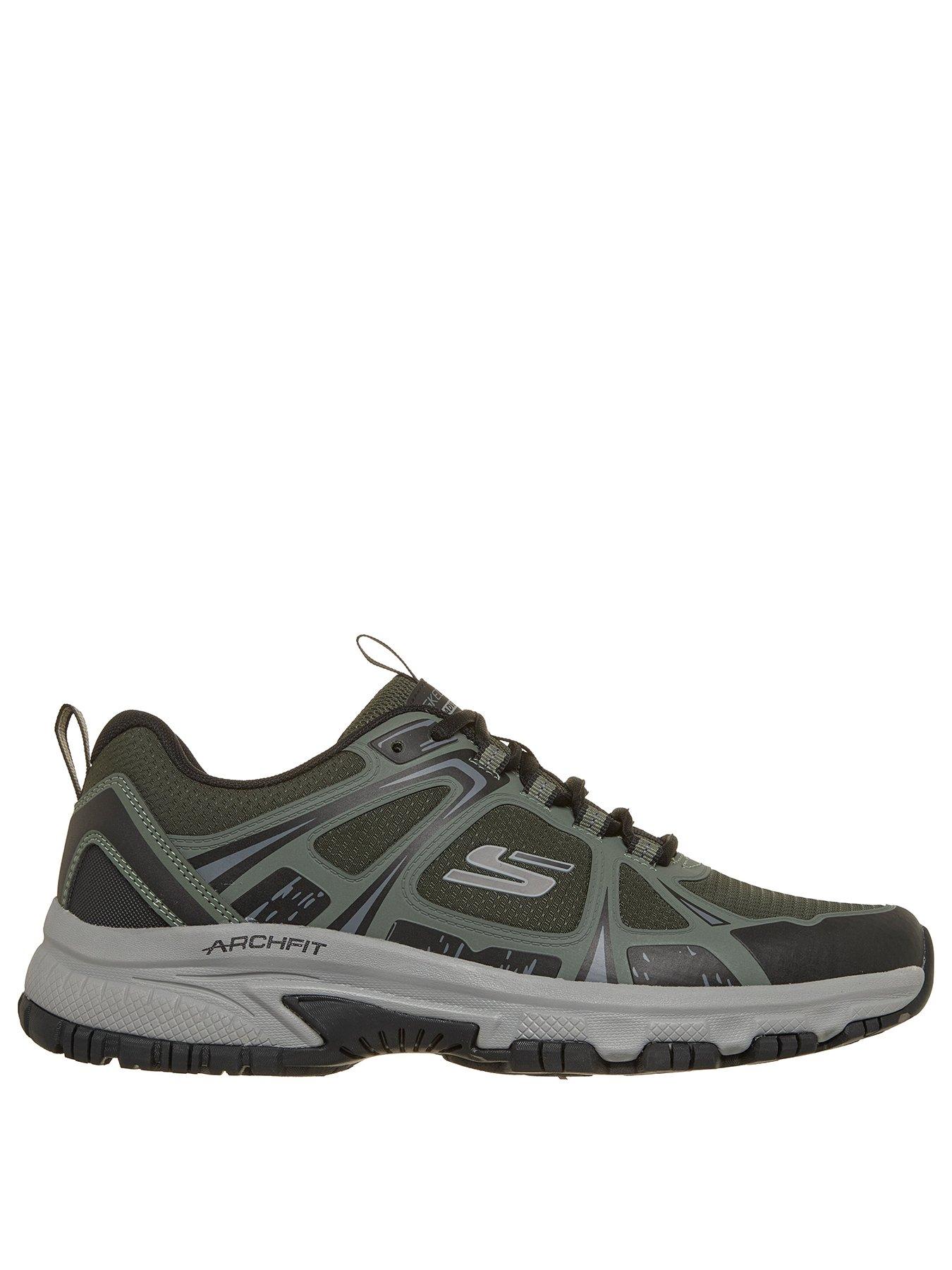 Image 2 of 6 of Skechers Arch Fit Hillcrest Arch Fit Hotmelt Overlay Lace Up - Green
