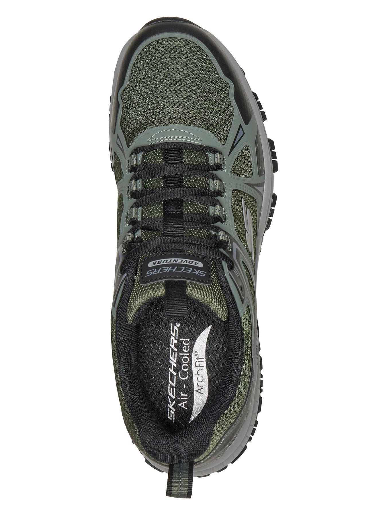 Image 3 of 6 of Skechers Arch Fit Hillcrest Arch Fit Hotmelt Overlay Lace Up - Green
