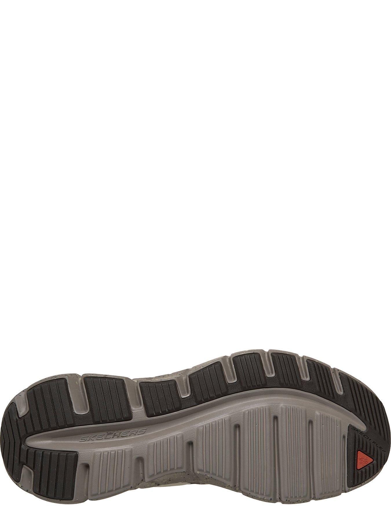 Image 4 of 6 of Skechers Men's Skech Flex 4 Oswan Mono Mesh Trainers with Microfiber Overlays - Natural