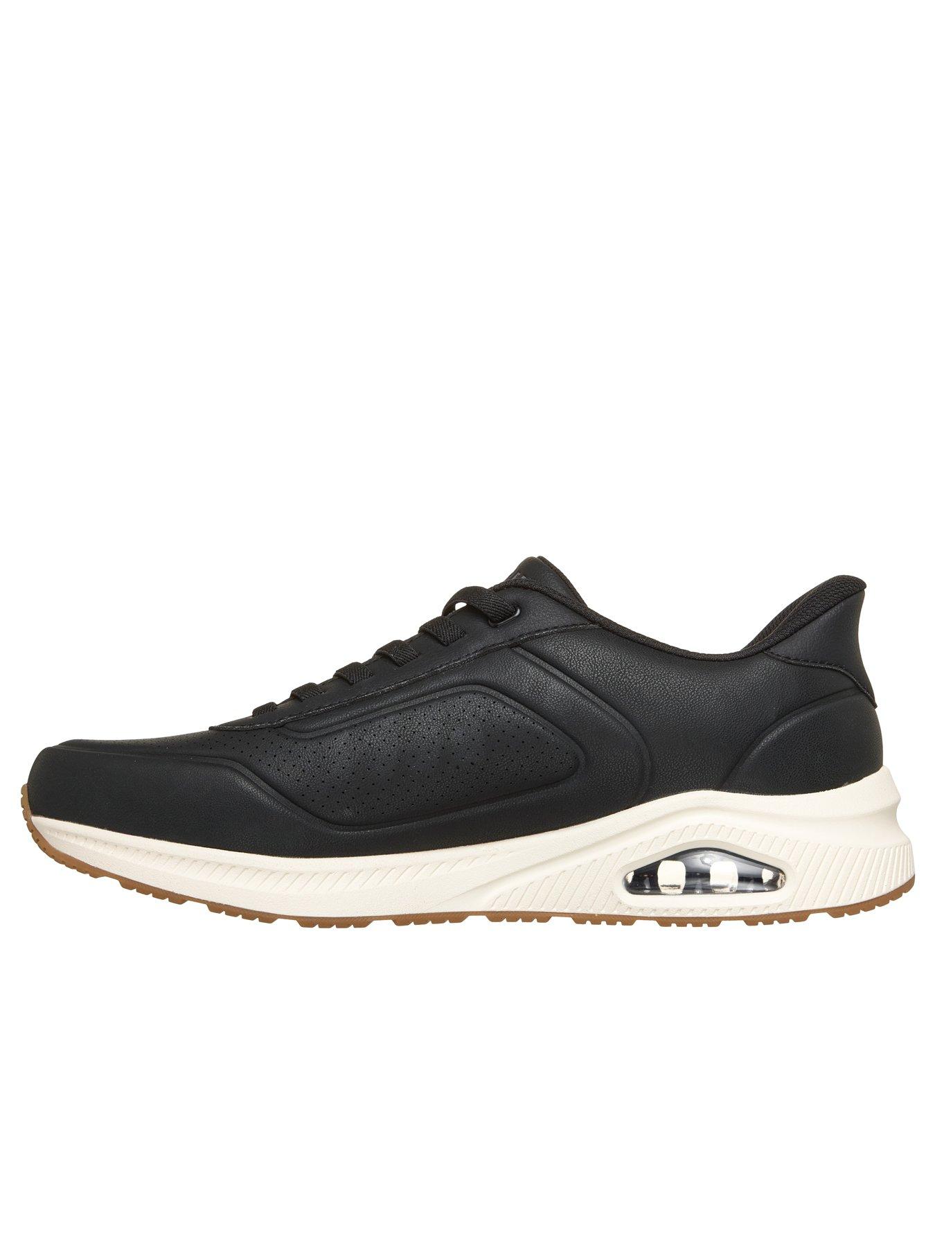 Image 4 of 5 of Skechers Slip-On Bungee Lace Arch Fit Trainers - Black