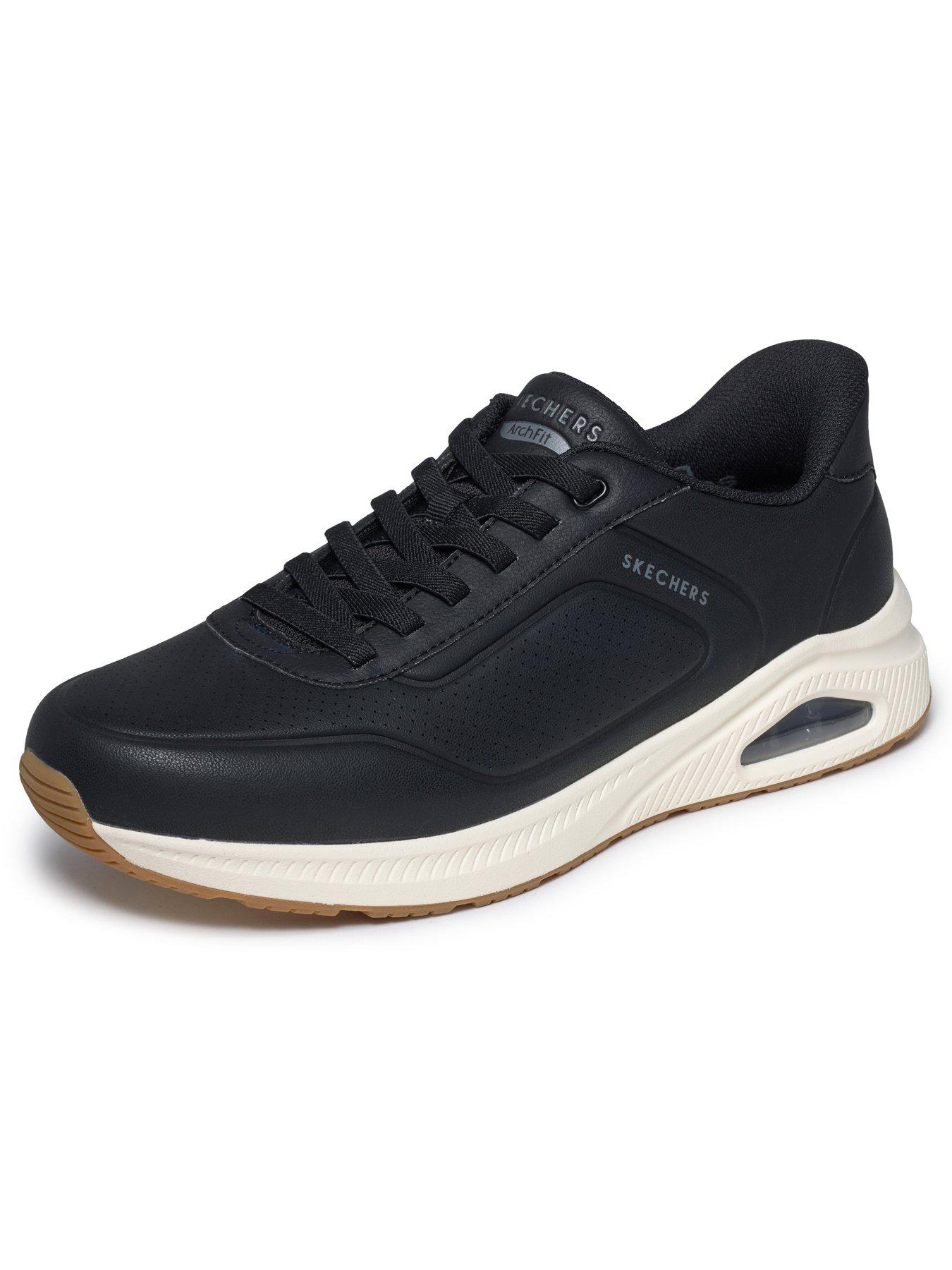 Image 5 of 5 of Skechers Slip-On Bungee Lace Arch Fit Trainers - Black