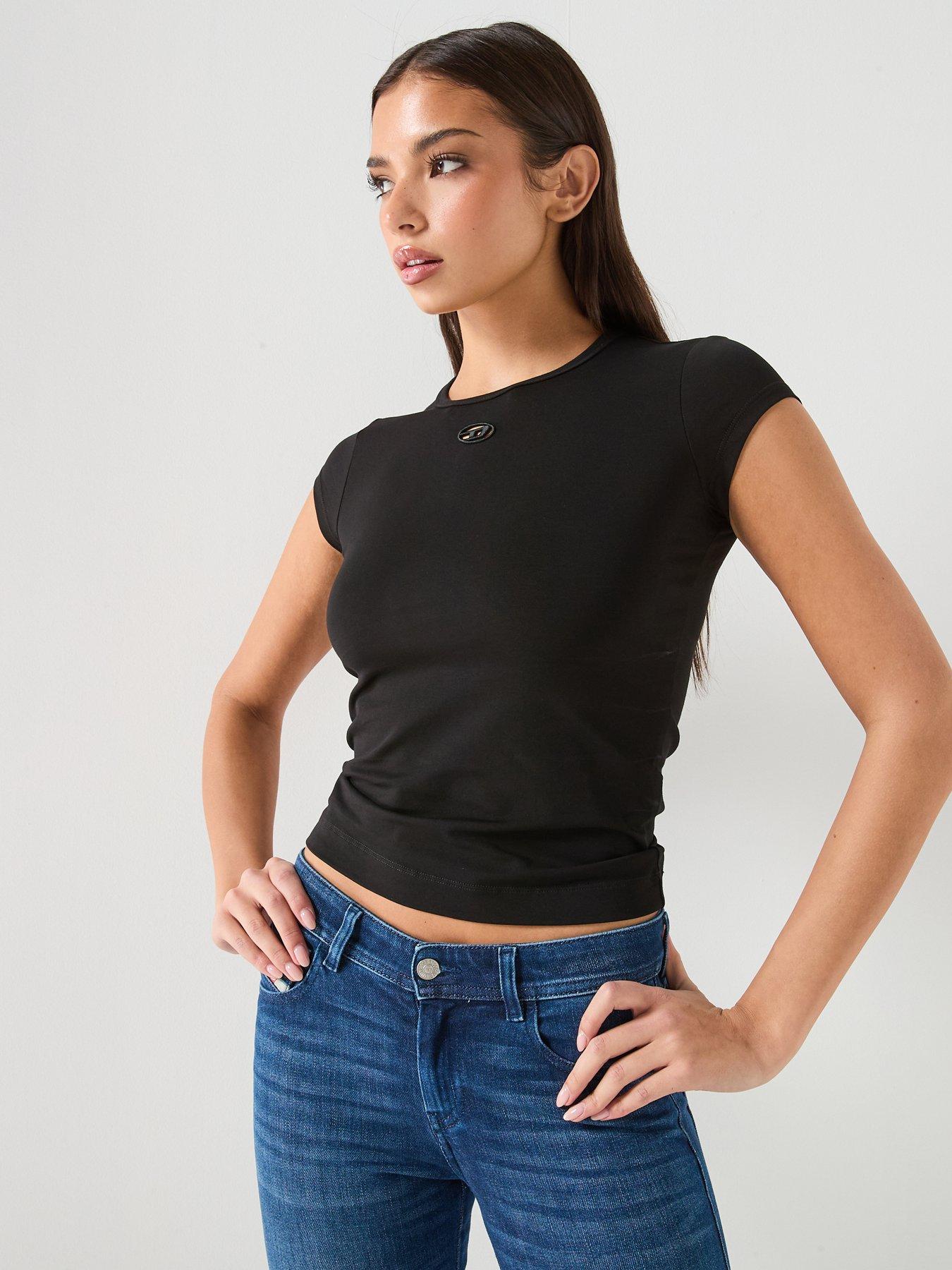 Diesel Angie T-Shirt - Black