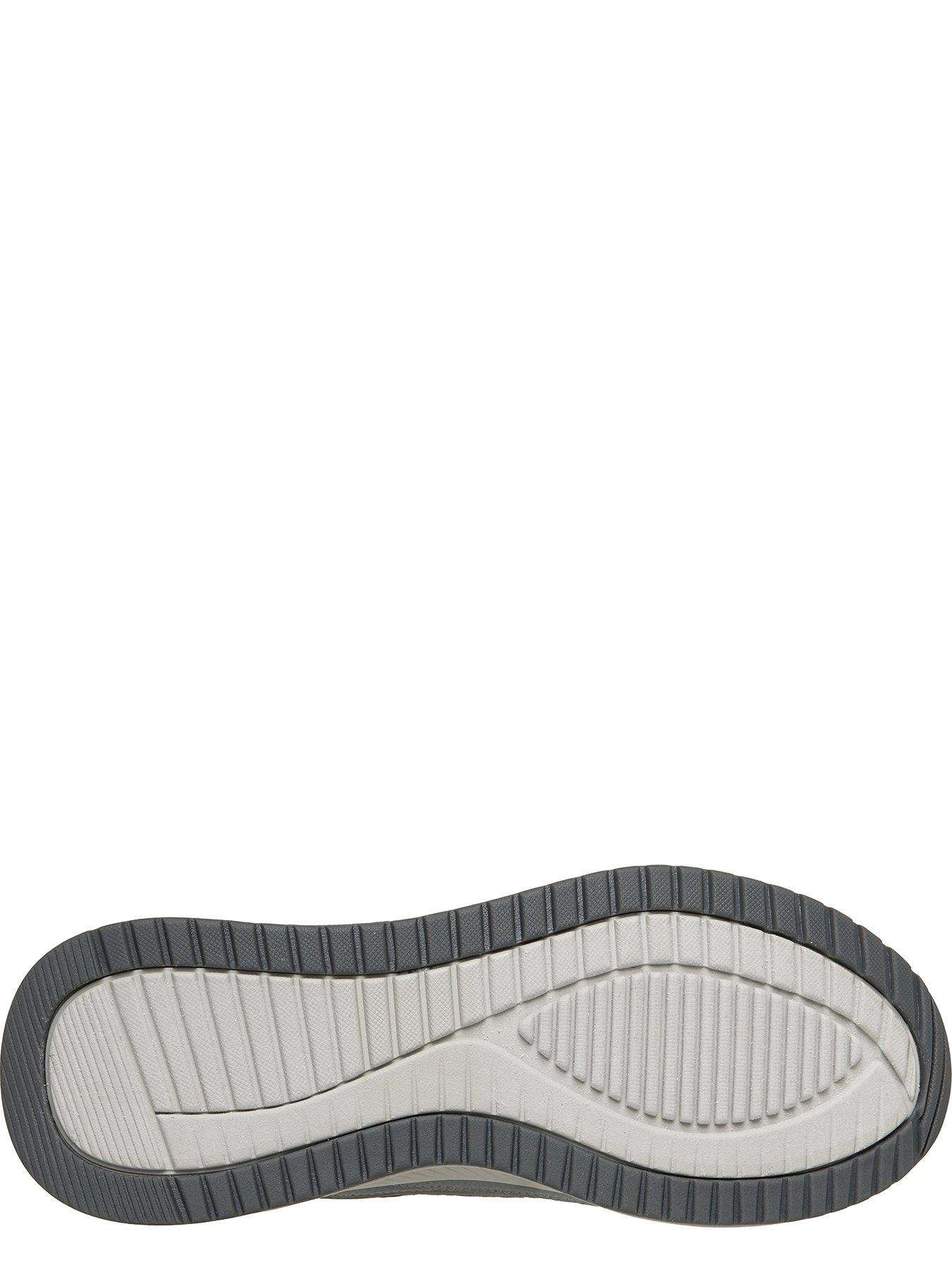 Image 4 of 6 of Skechers Slip-On Lace Trainers - Grey