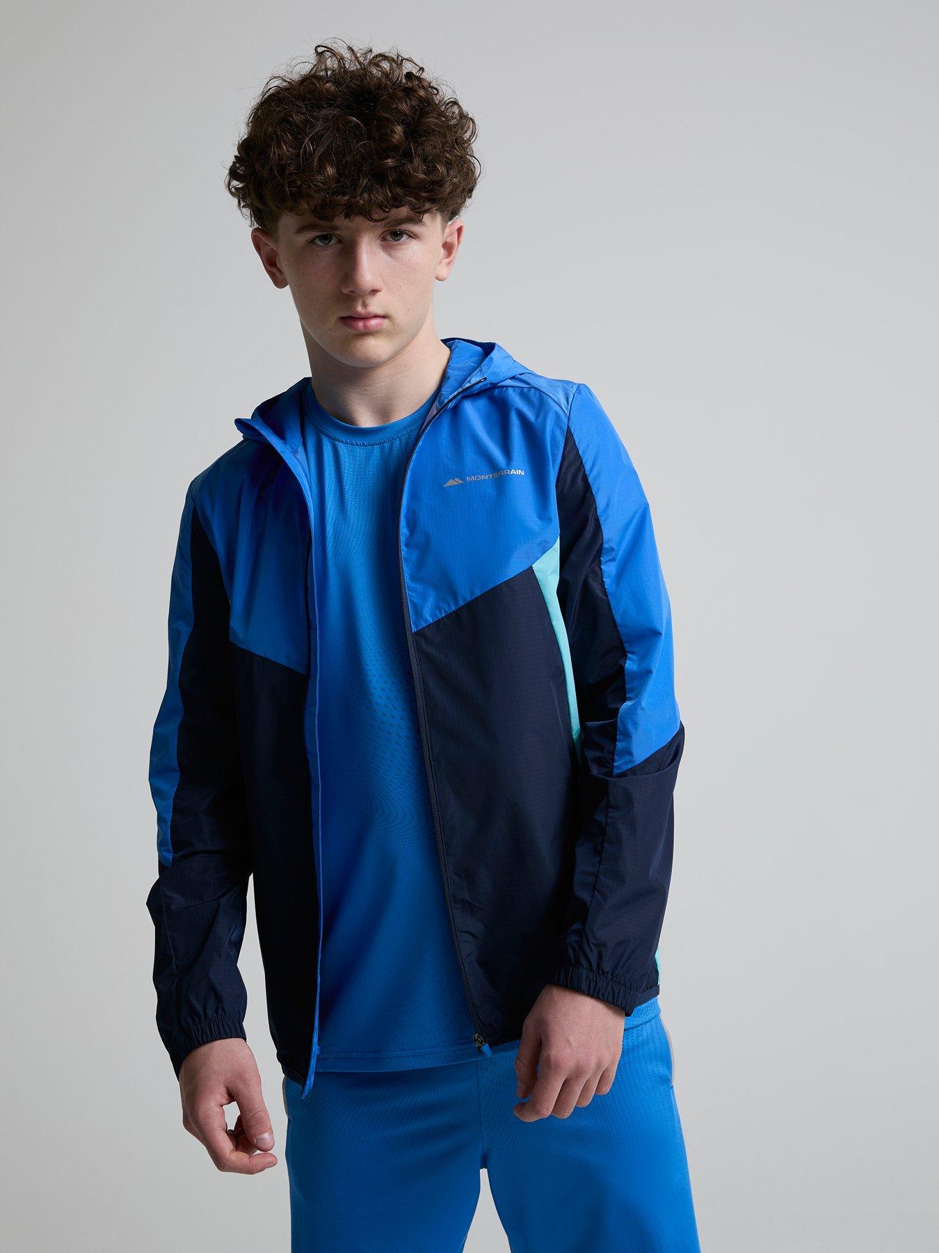 Monterrain Boys Plateau Windbreaker - Navy