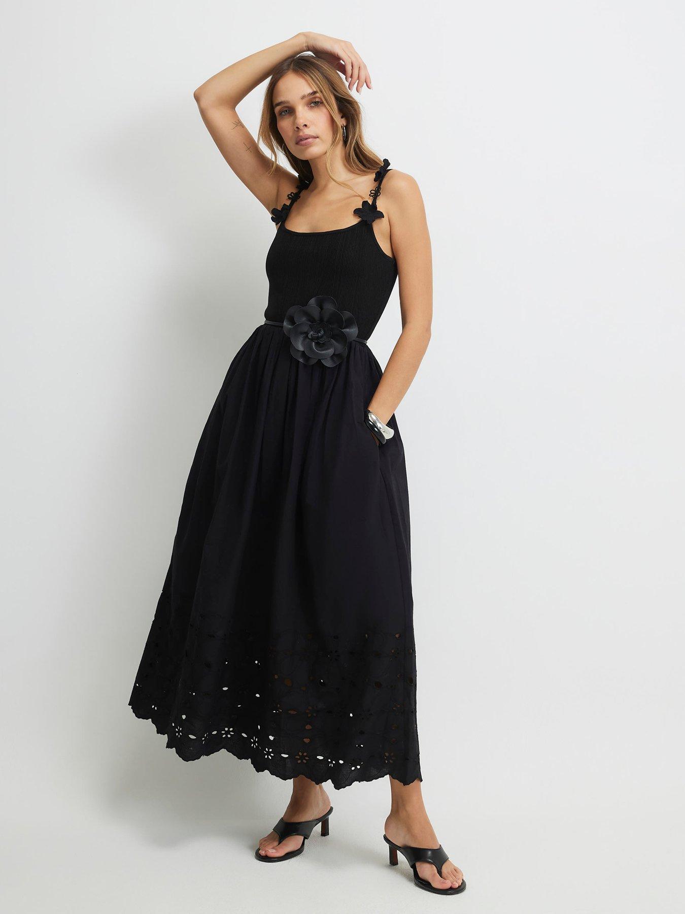 river island formal dresses Halter Neck River Island Maxi River Island Womens Maxi Dress White Sequin  Halter Neck
