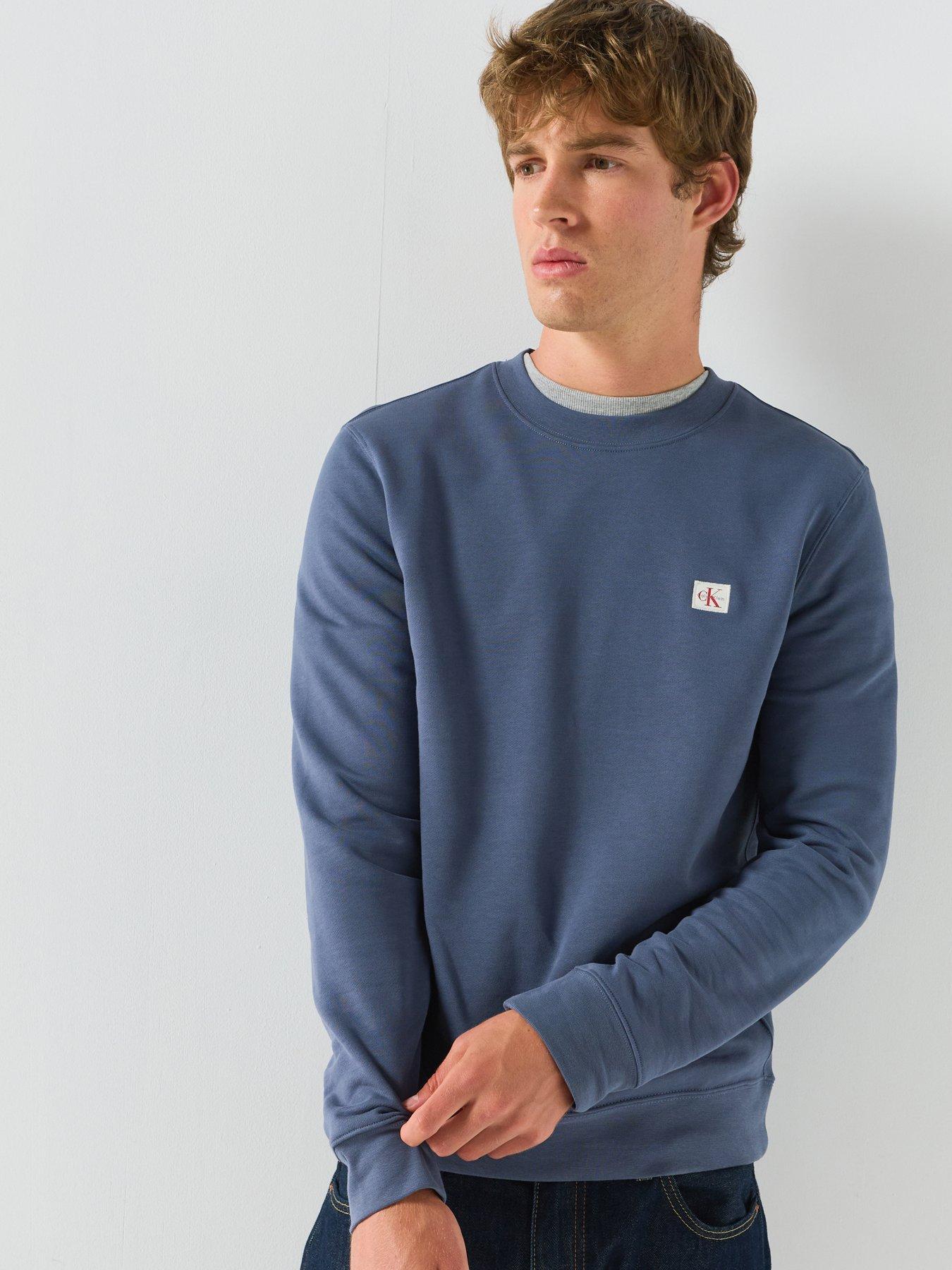 Calvin Klein Jeans Badge Crewneck Sweat - Blue