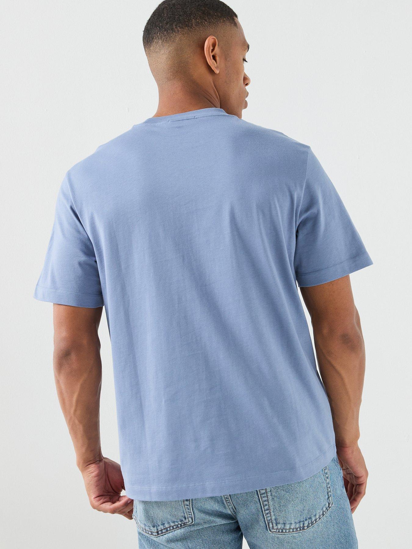 Image 2 of 5 of Calvin Klein Jeans Easy Monogram T-shirt - Light Blue