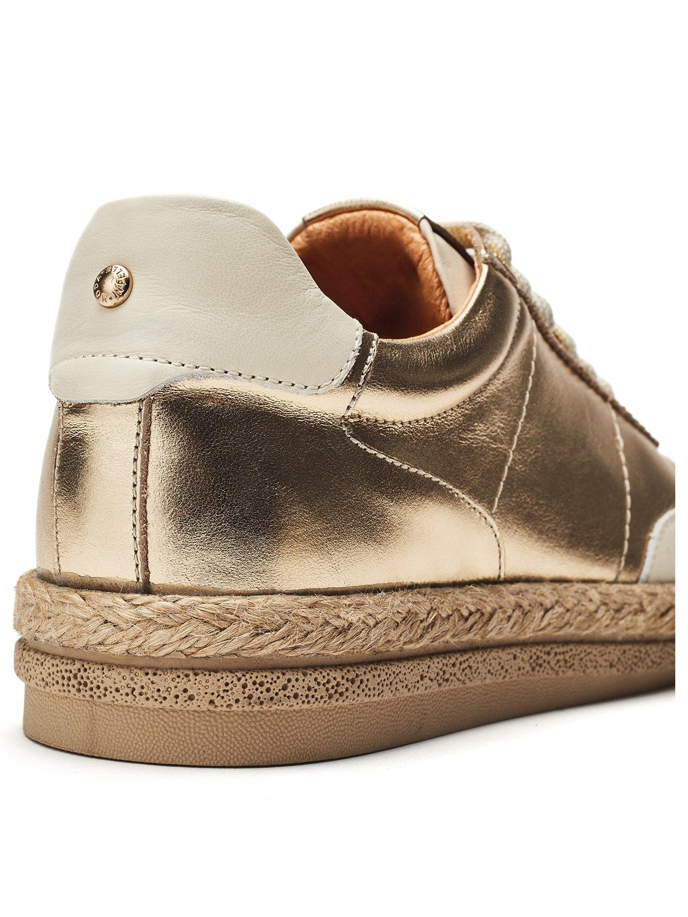 moda-in-pelle-baibe-gold-leather-multi-panel-trainer-on-espadrille-sole-unitback