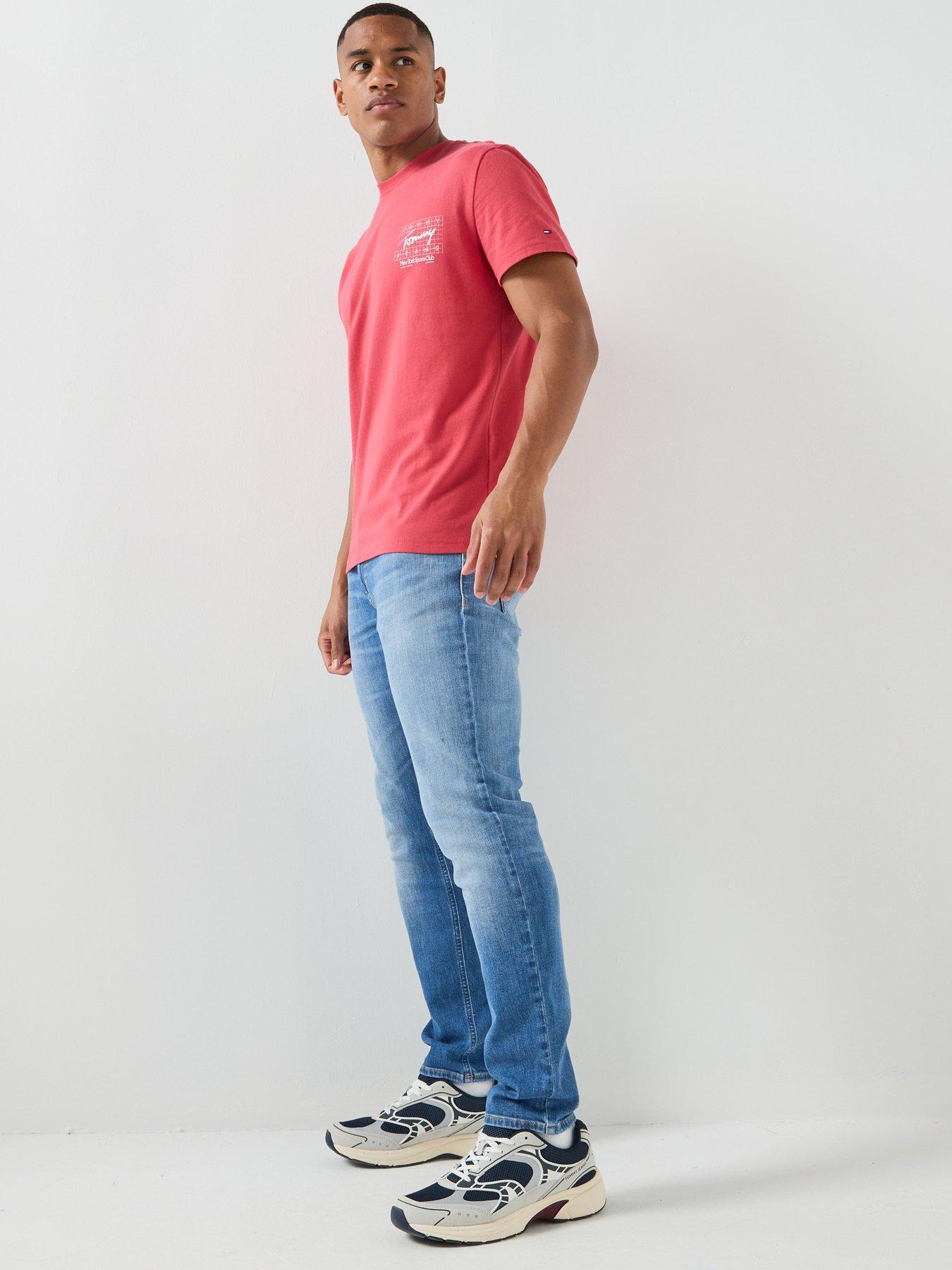 Image 5 of 6 of Tommy Jeans Austin Slim Taperd Jeans - Blue