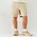 Calvin Klein Jeans Straight Comfort Cotton 9 Chino Shorts - Cream