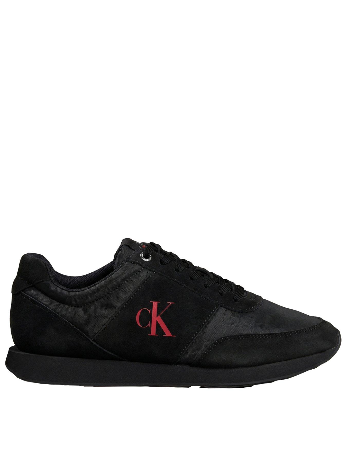 Calvin Klein Retro Runner Trainers - Black