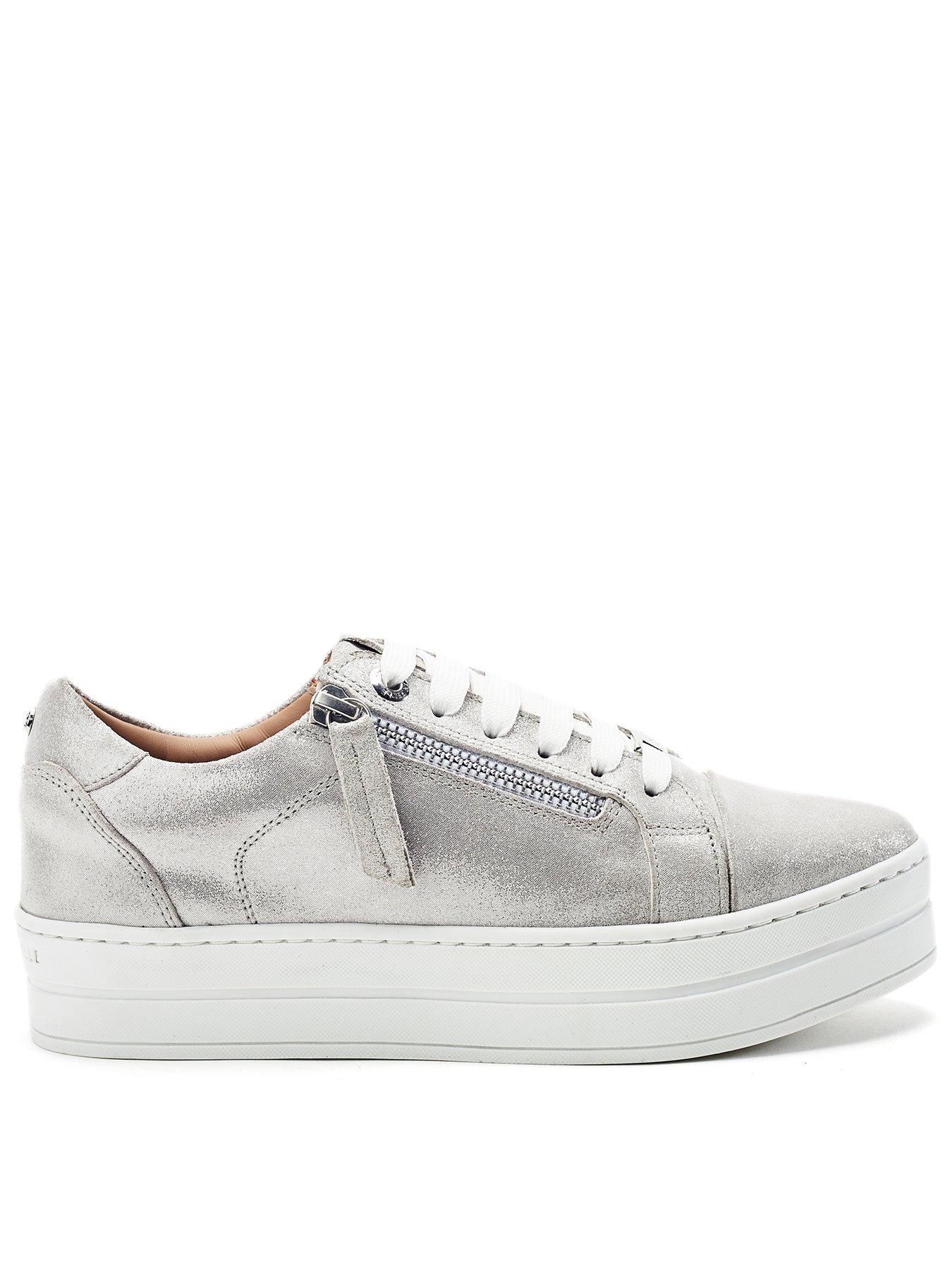 moda-in-pelle-abbee-silver-leather-slab-sole-lace-up-trainer-with-zip