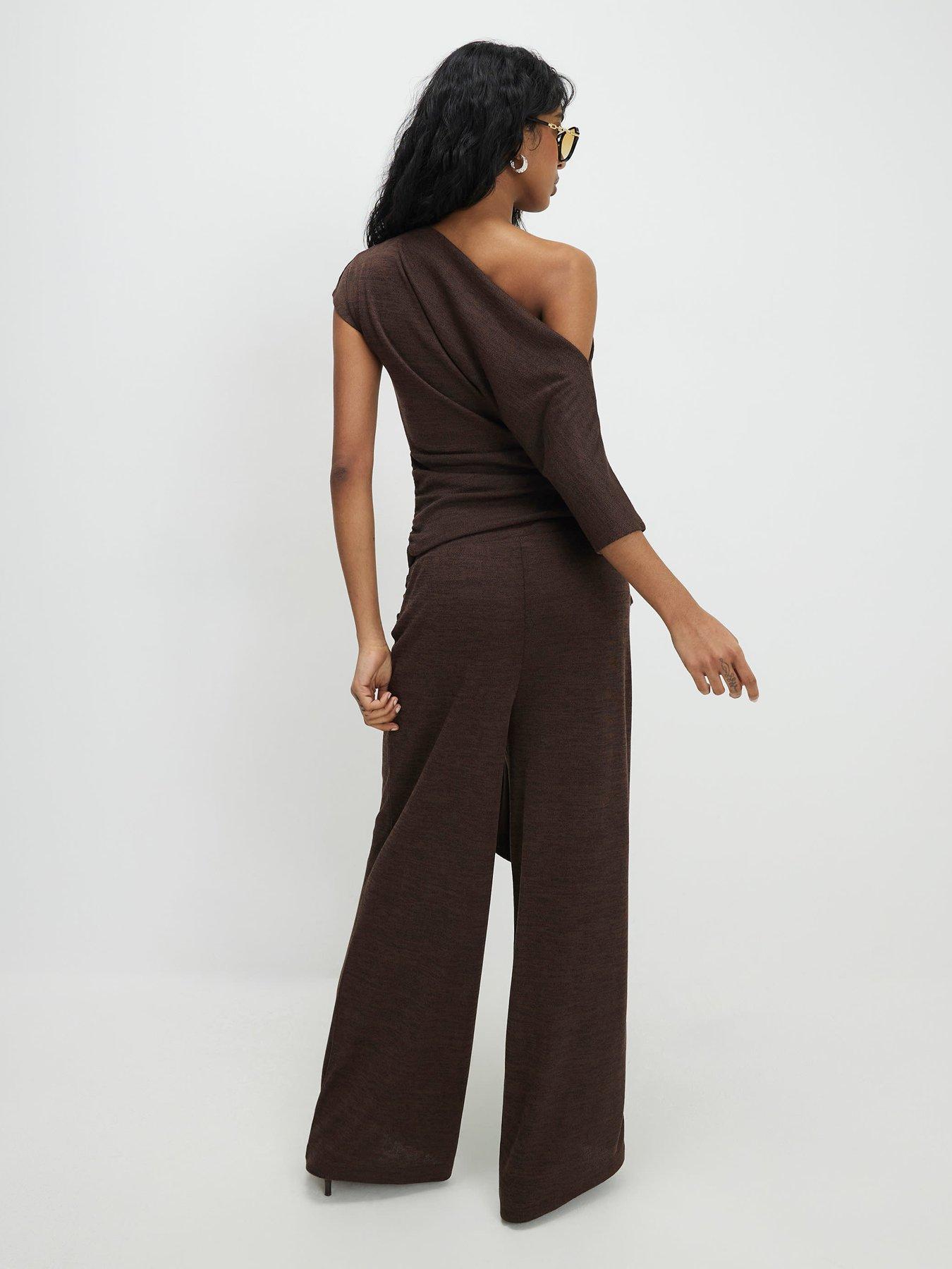 river-island-tie-waist-trouser-brownstillFront