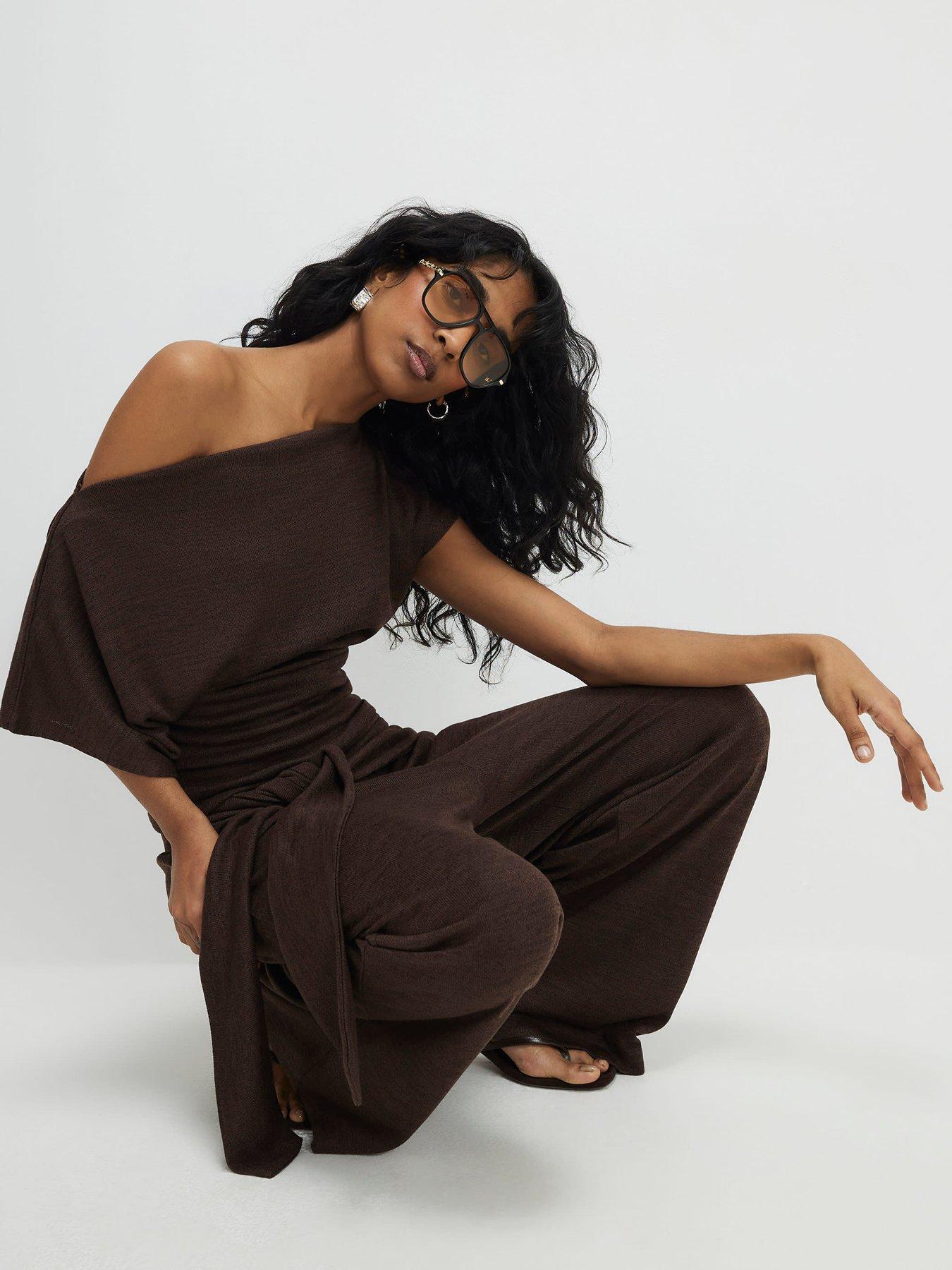 river-island-tie-waist-trouser-brownoutfit