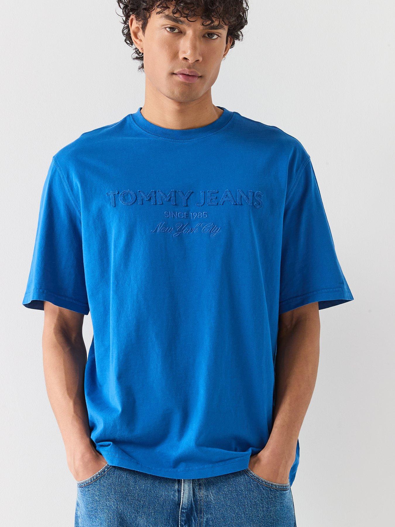 Image 5 of 6 of Tommy Jeans 90S Fit New Classics T-Shirt - Blue
