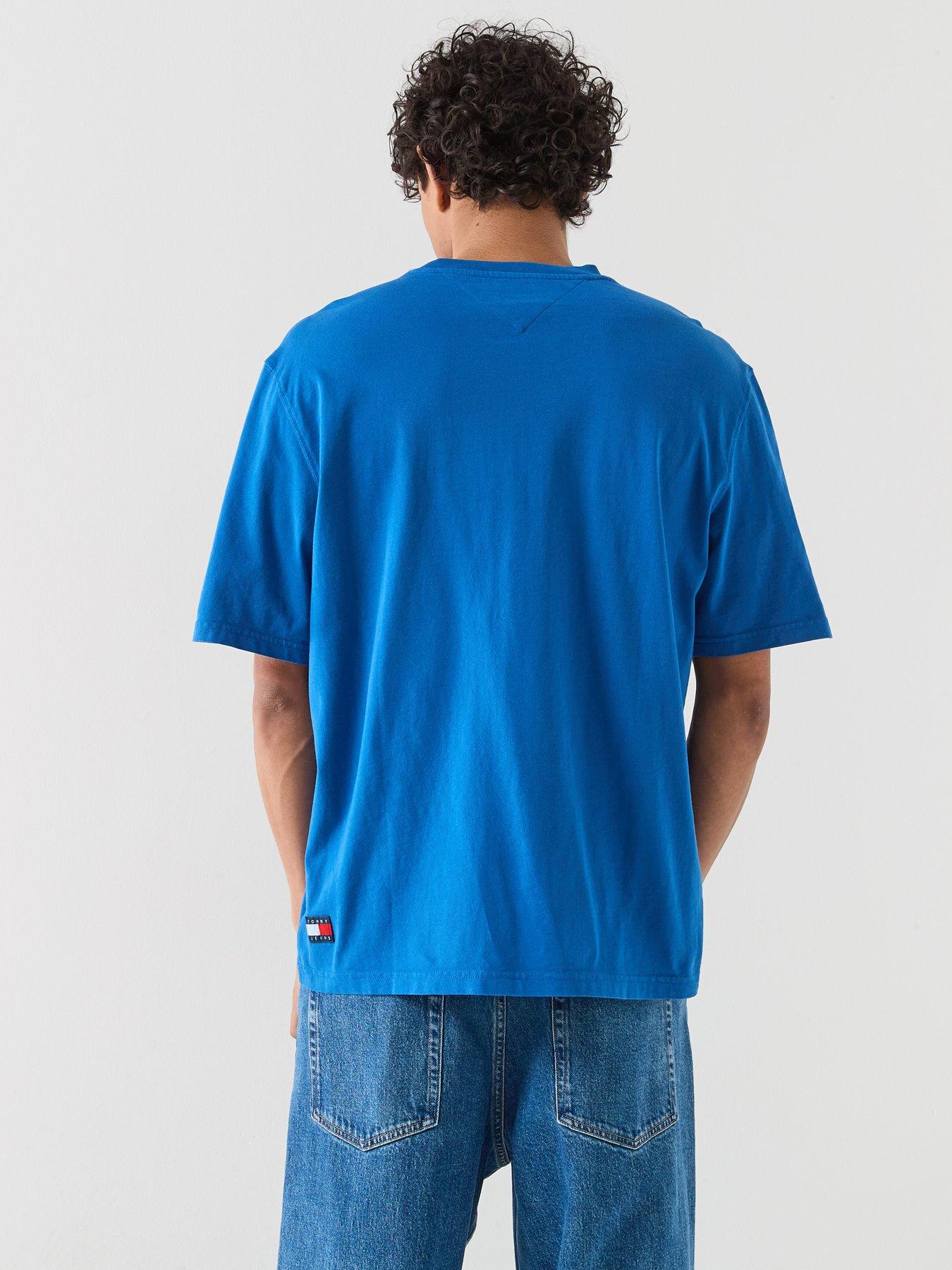 Image 6 of 6 of Tommy Jeans 90S Fit New Classics T-Shirt - Blue