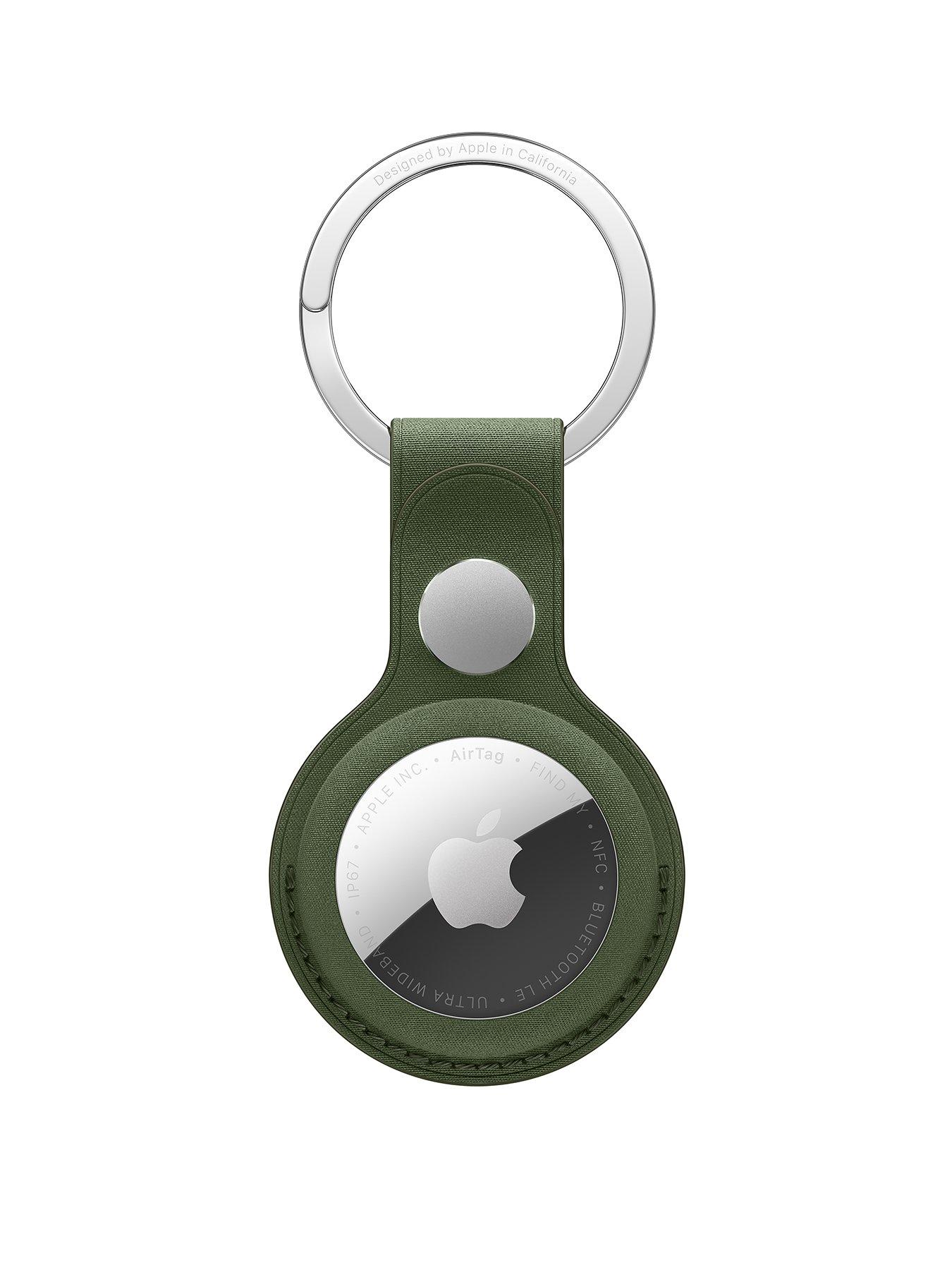 Apple AirTag FineWoven Key Ring - Moss (AirTag is sold separately)